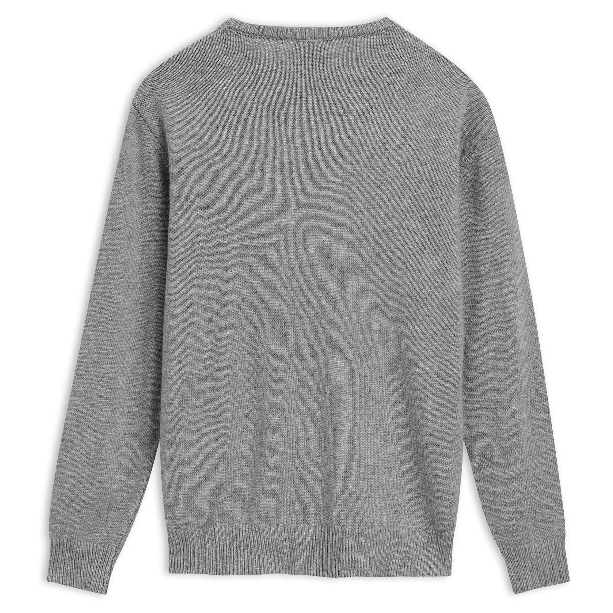 Pull pour homme gris pour casual 2/3