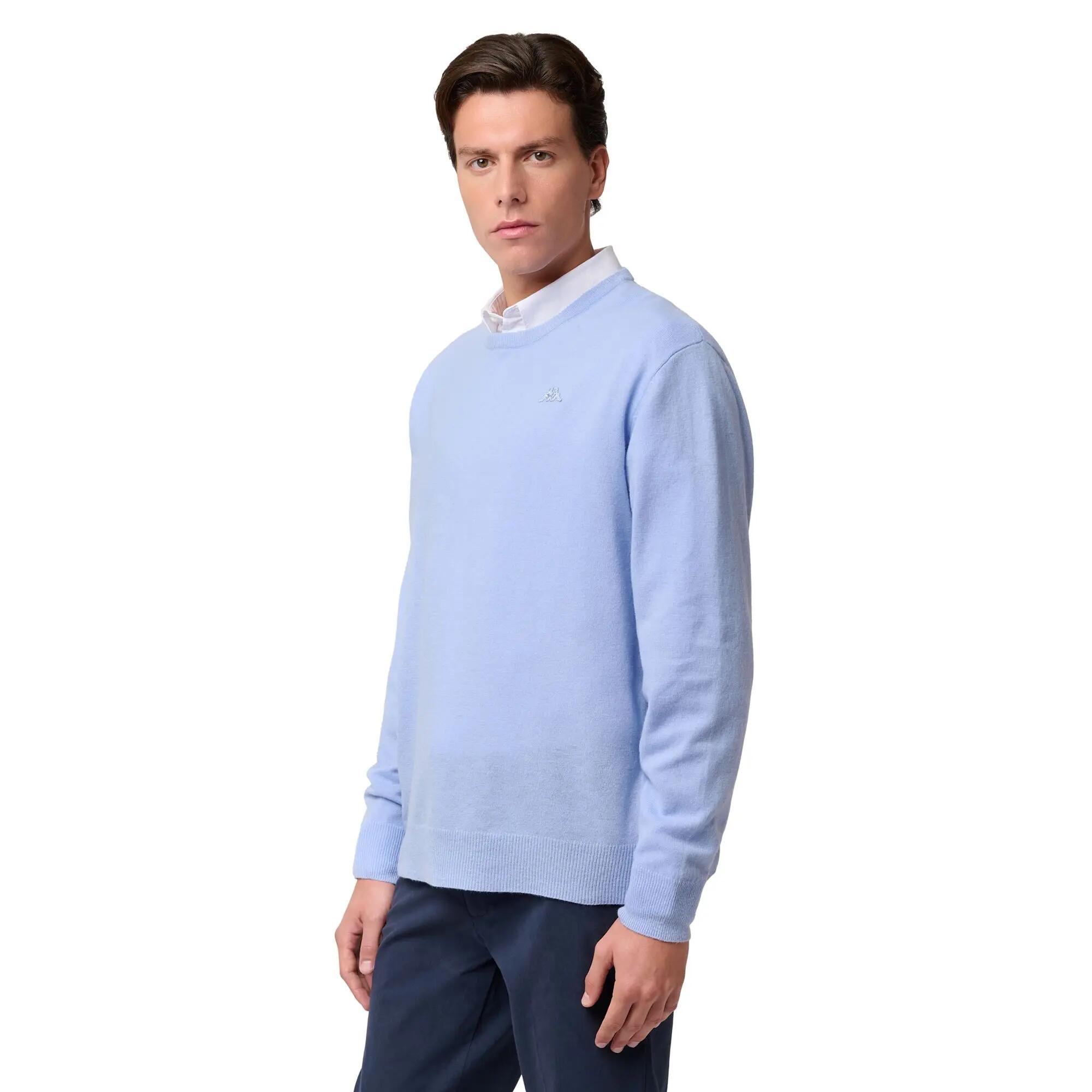 Pull pour homme bleu pour lifestyle 4/6