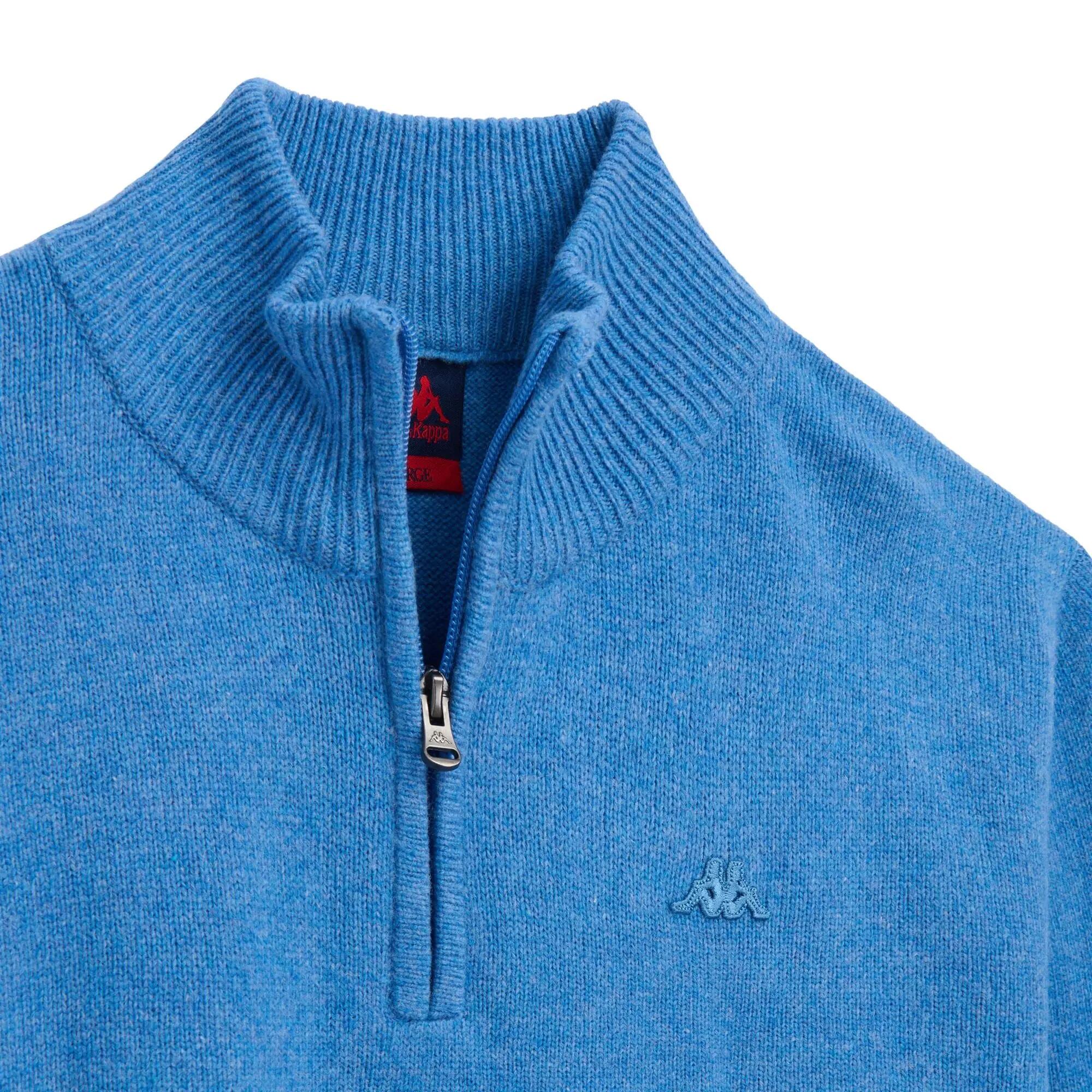 Maglione da uomo in lana blu da lifestyle 3/3