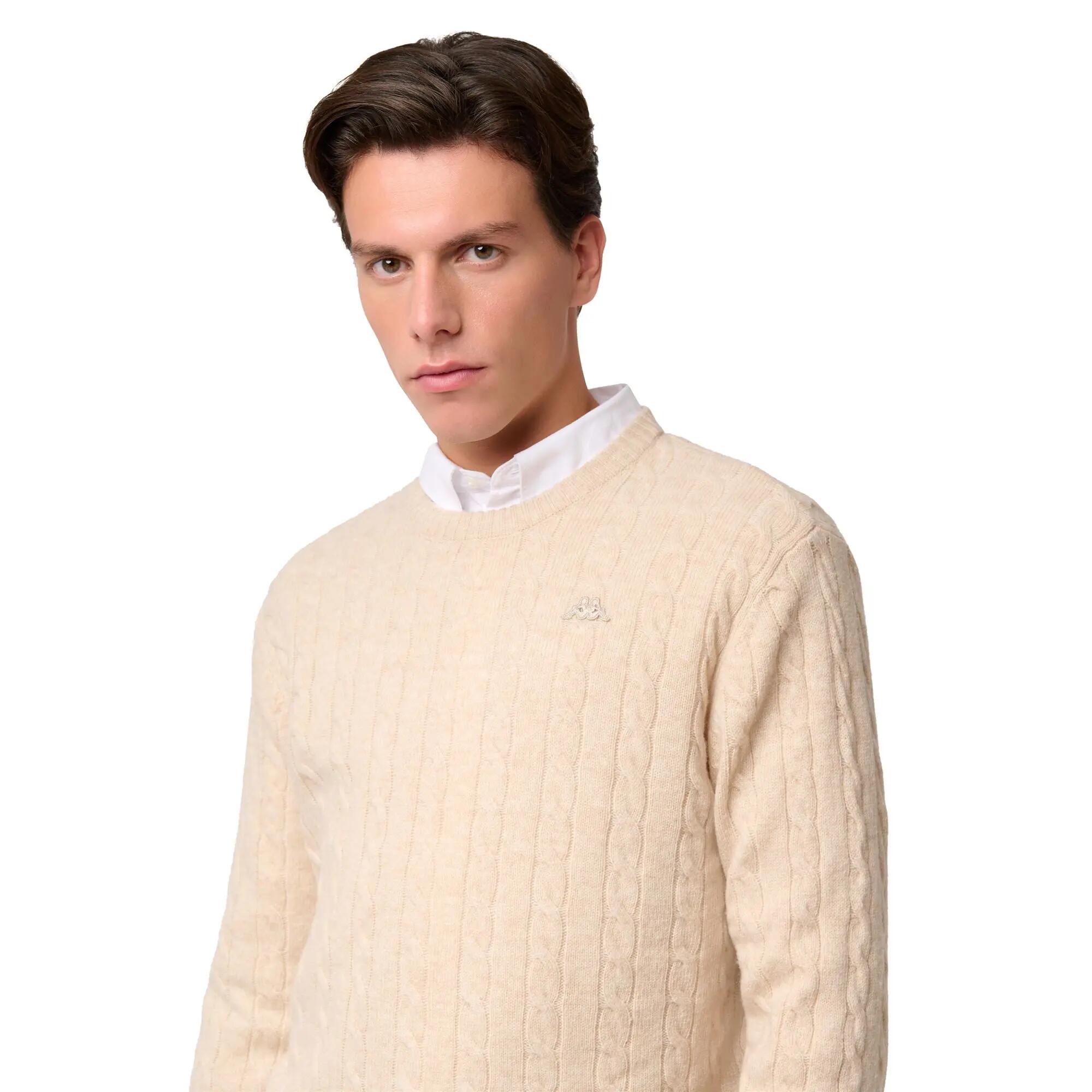 Pull pour homme beige pour lifestyle 6/6