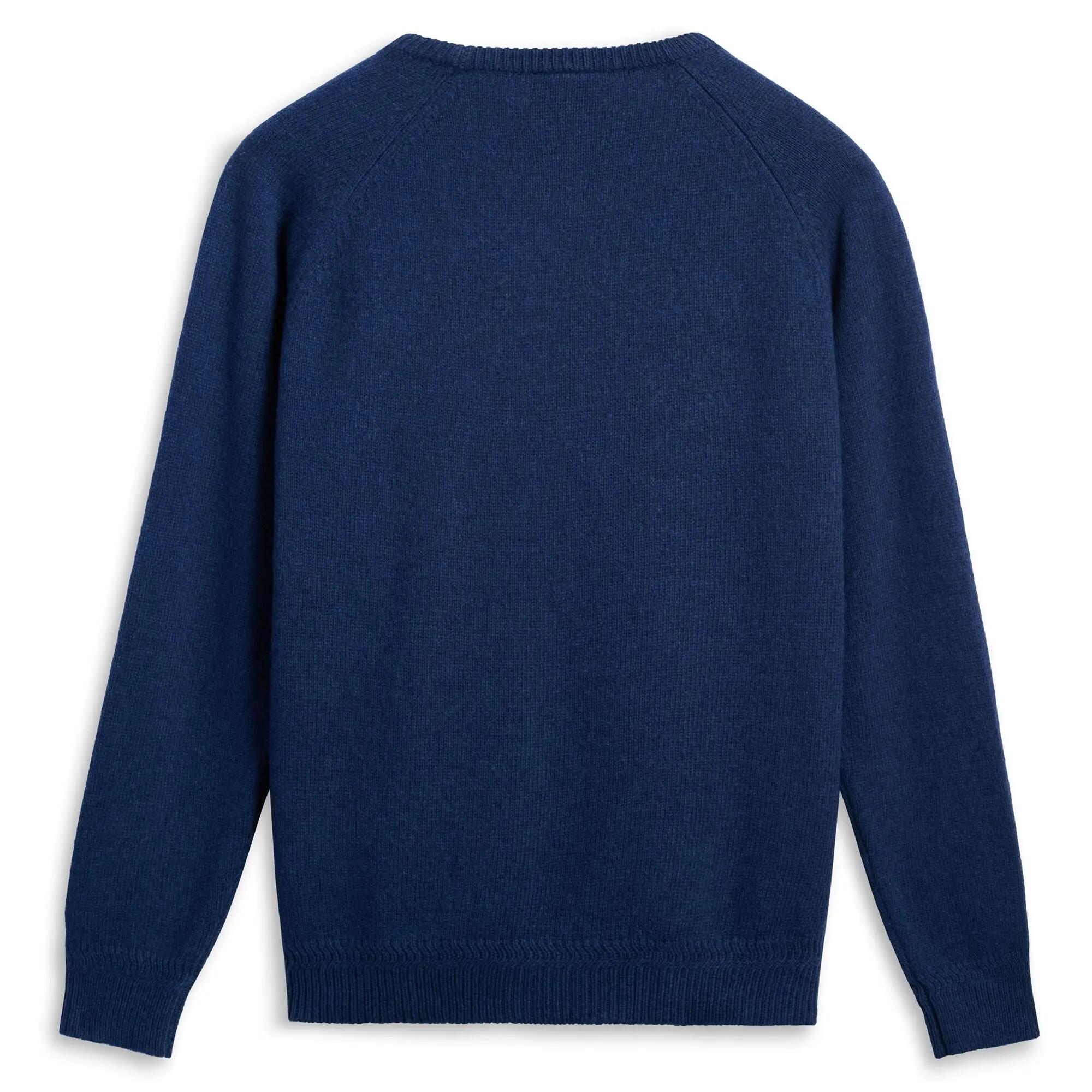 Pull pour homme bleu pour casual 2/6