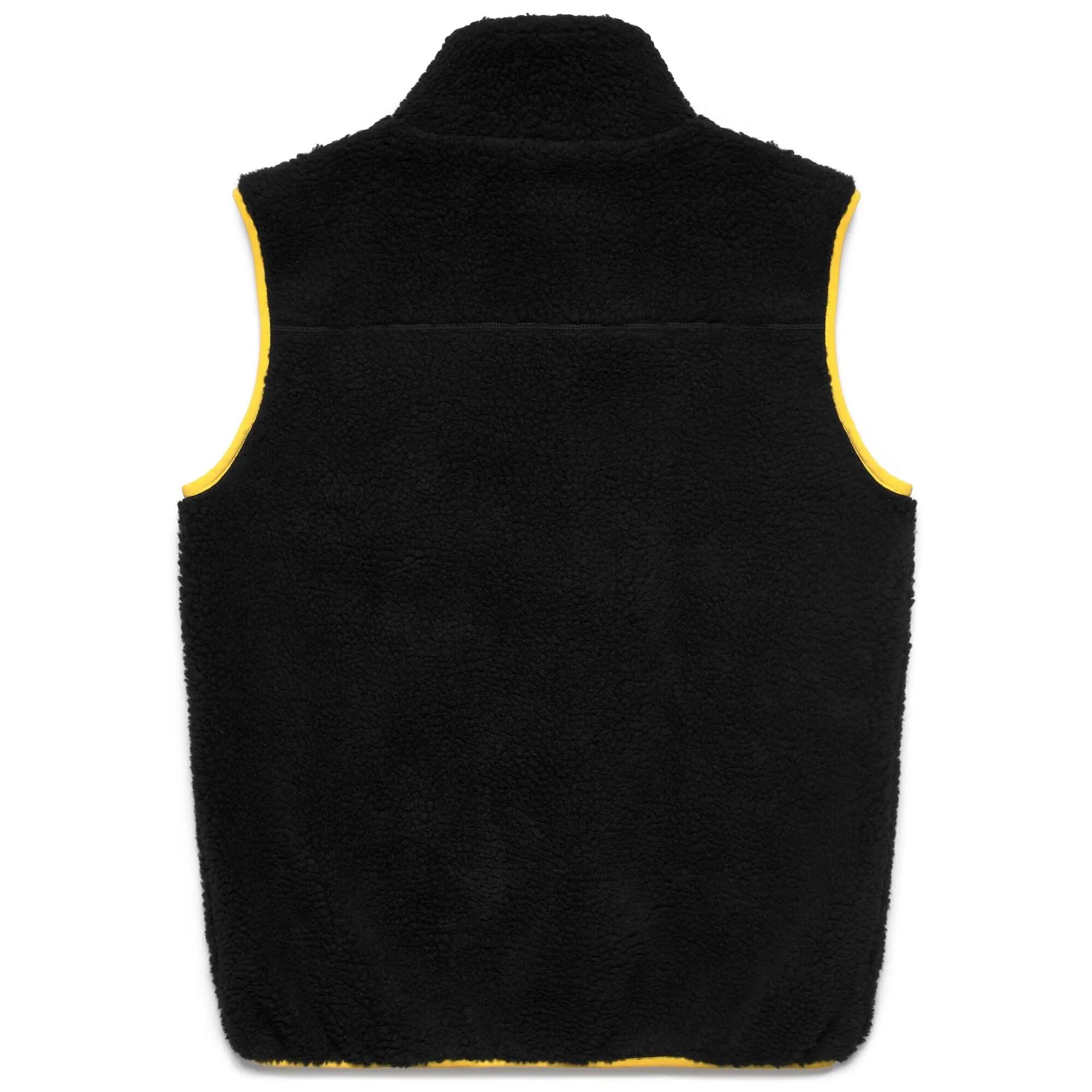 Felpa smanicata da uomo in poliestere nero da streetwear sportivo 3/5