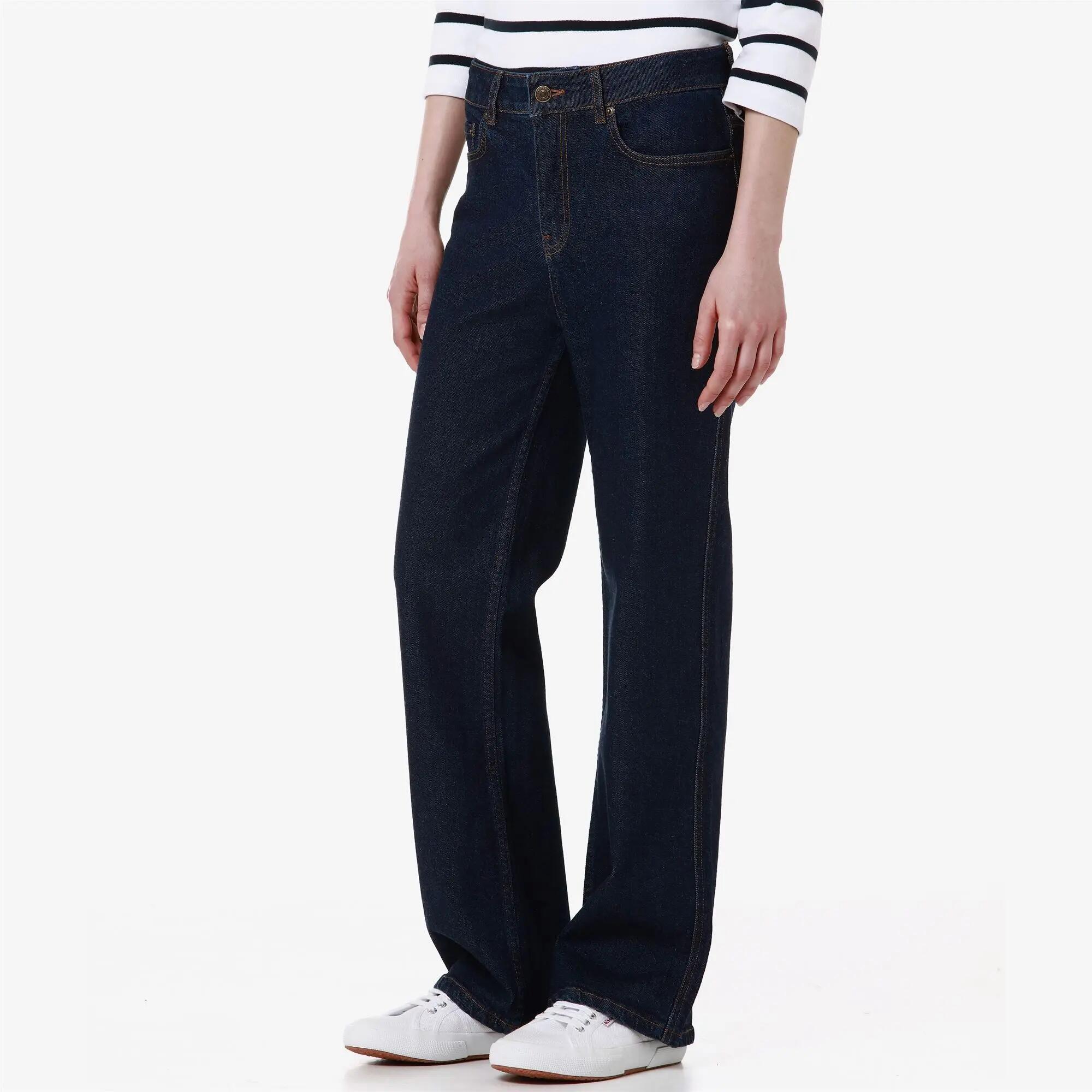 Pantalon pour femme bleu pour jeans 4/5