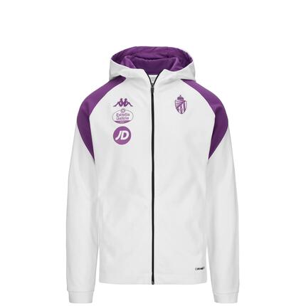 Sweat-shirt zippé pour garçon gris pour football