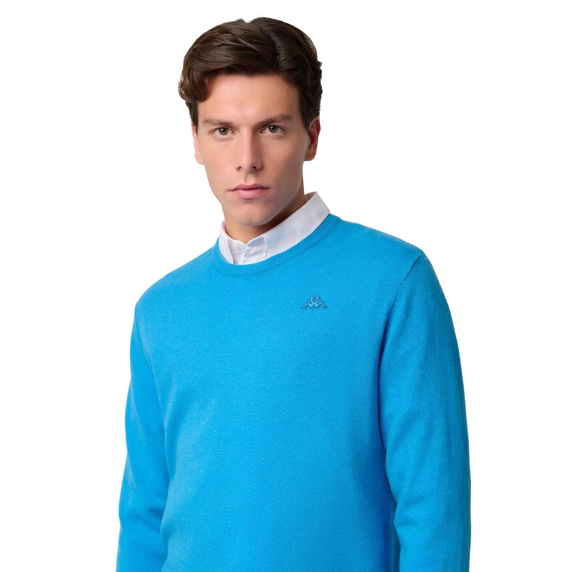 Pull pour homme bleu pour lifestyle 6/6