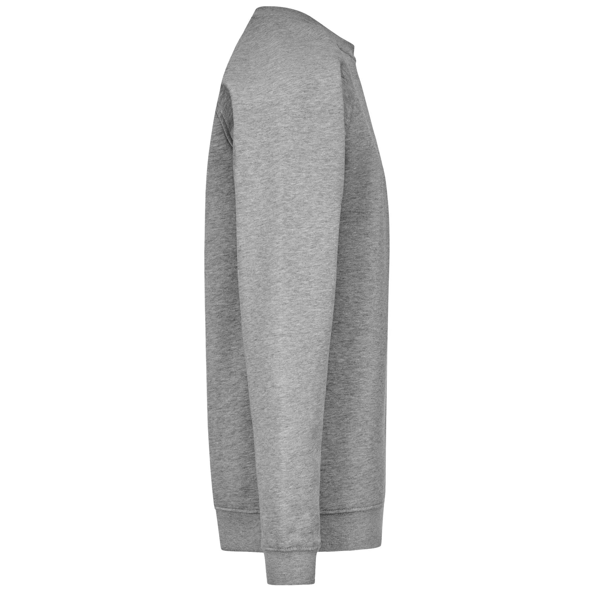 Sweat-shirt pour homme gris pour sportif/sportive 2/3