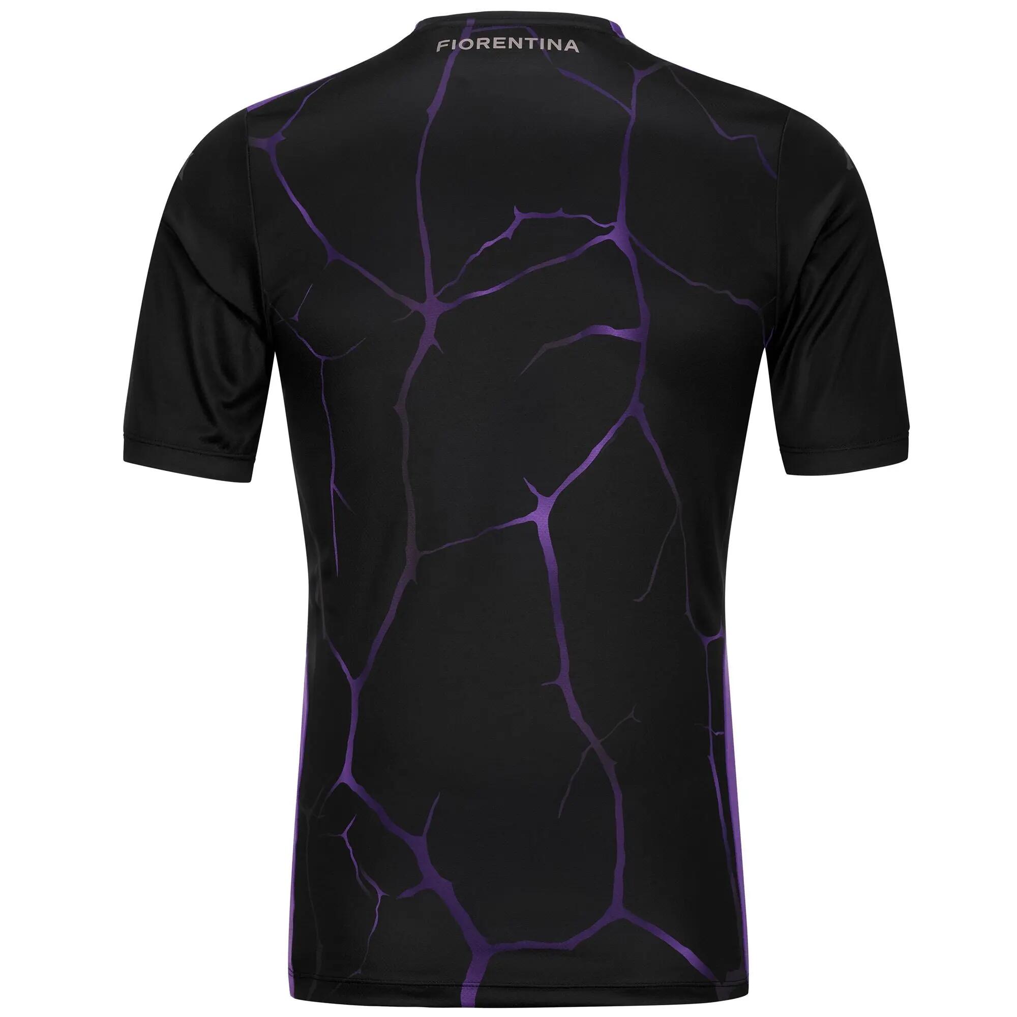 T-Shirt ACF Fiorentina da Bambino in Poliestere riciclato Nero 3/6