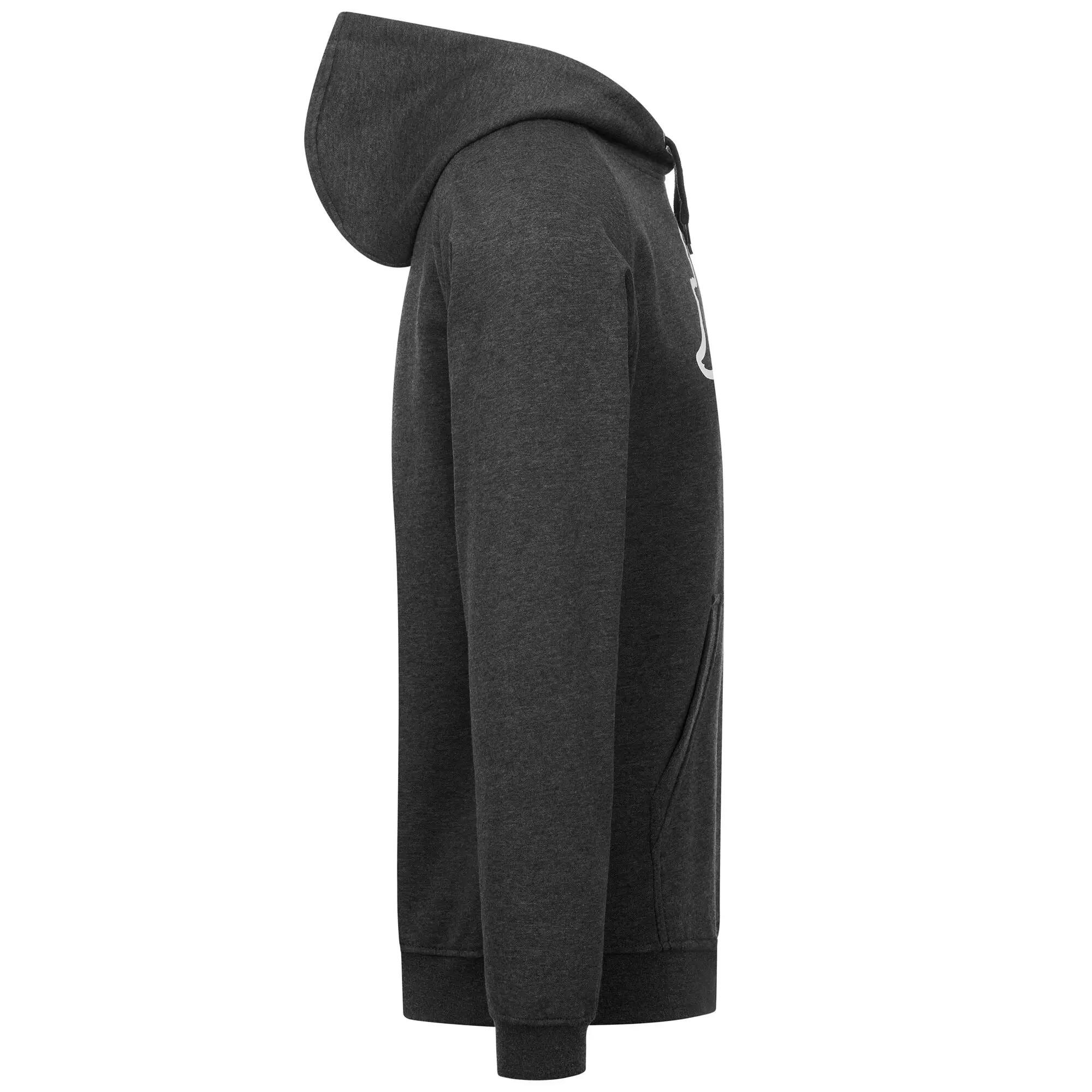 Sweat-shirt pour homme gris pour sportif/sportive 2/3