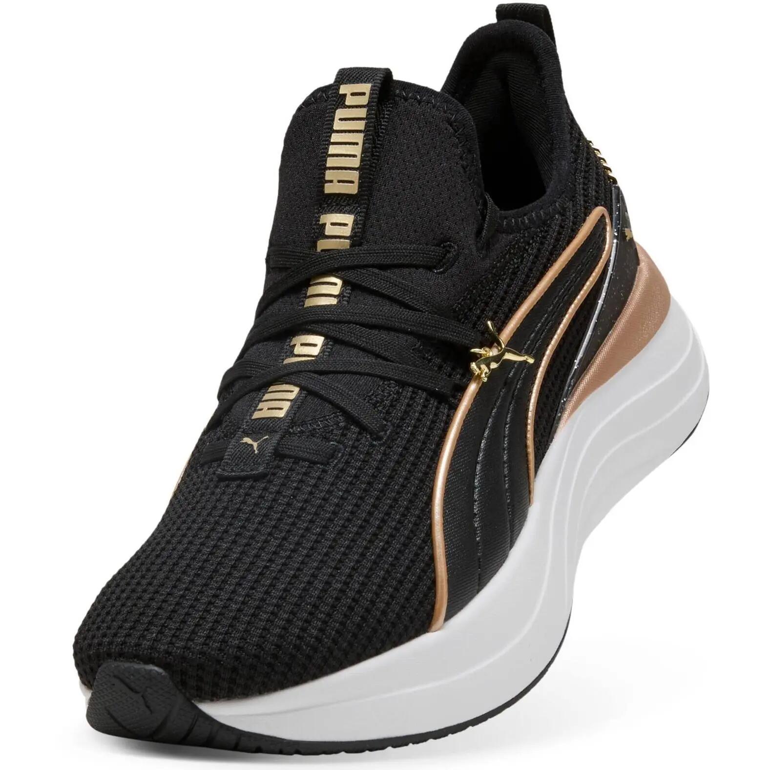 Baskets Puma Softride Sabrina Polished Chrome Pum, Noir, Femmes 5/7
