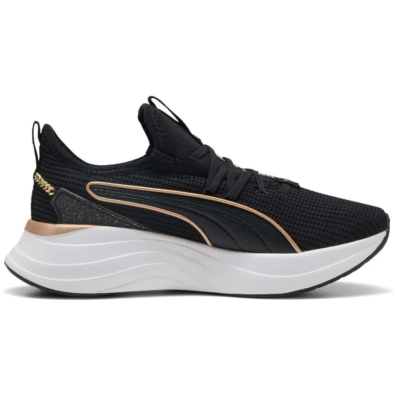 Baskets Puma Softride Sabrina Polished Chrome Pum, Noir, Femmes 4/7