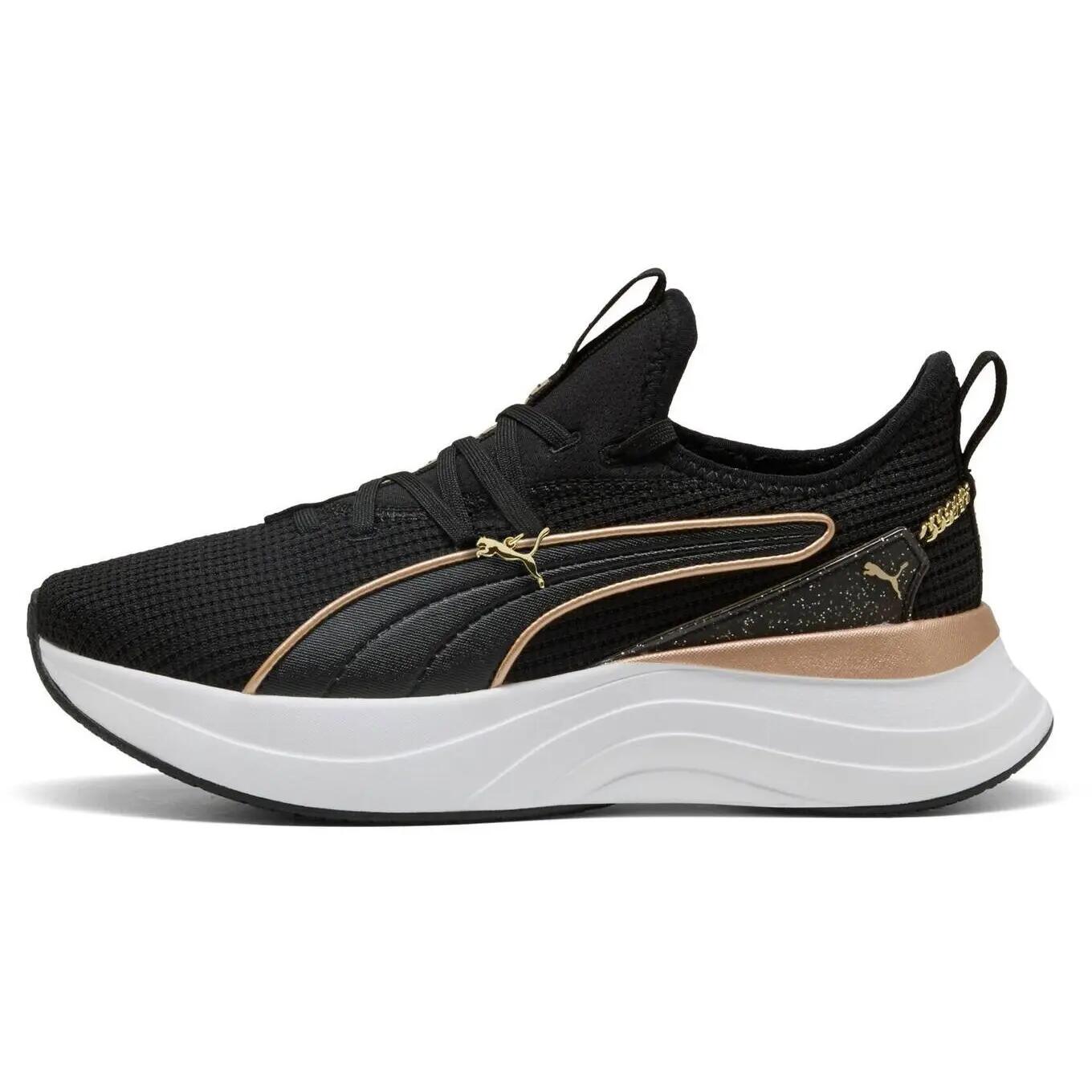 Baskets Puma Softride Sabrina Polished Chrome Pum, Noir, Femmes 1/7