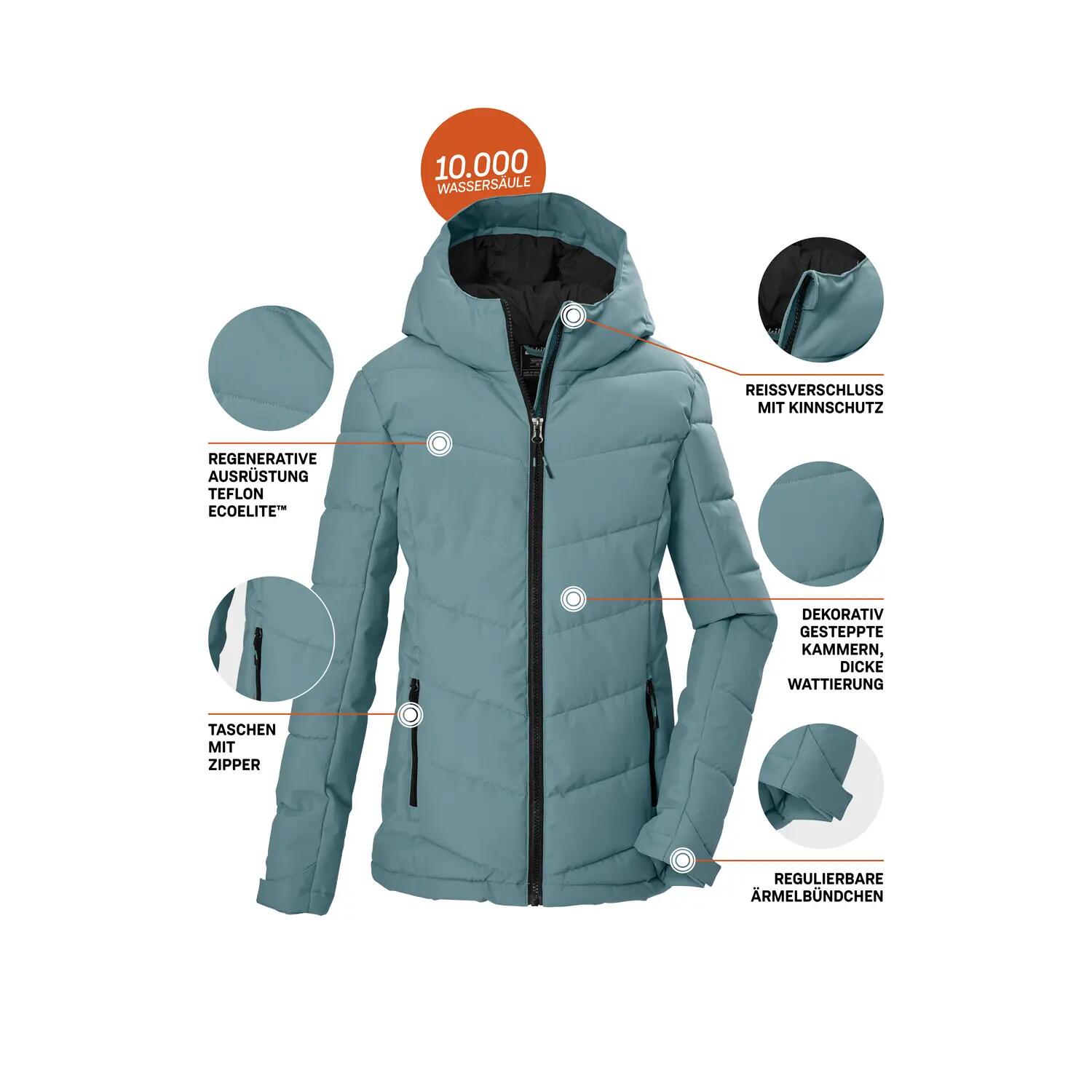 Kinder Steppjacke KOW 220 GRLS QLTD JCKT 5/6