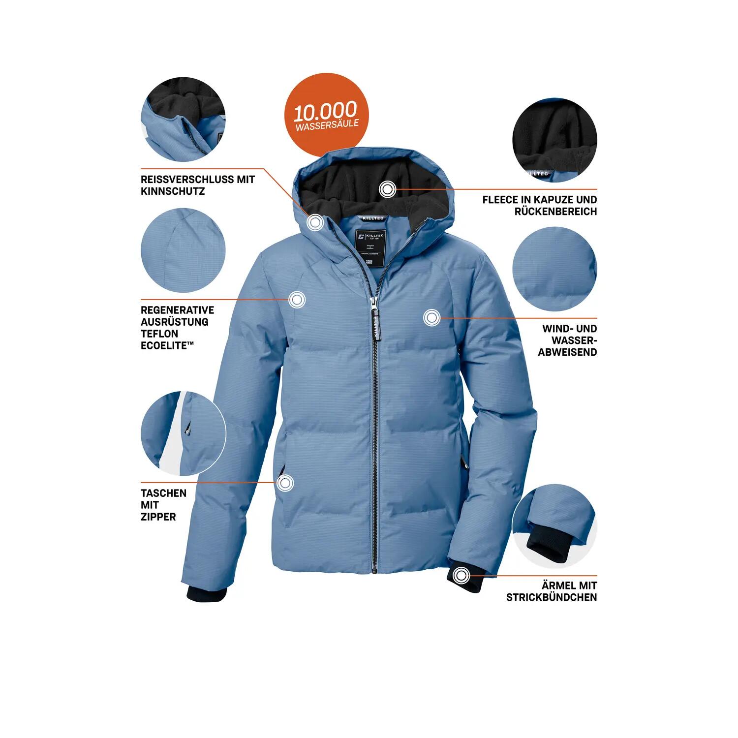 Kinder, Mädchen Steppjacke KOW 357 GRLS QLTD JCKT 5/6