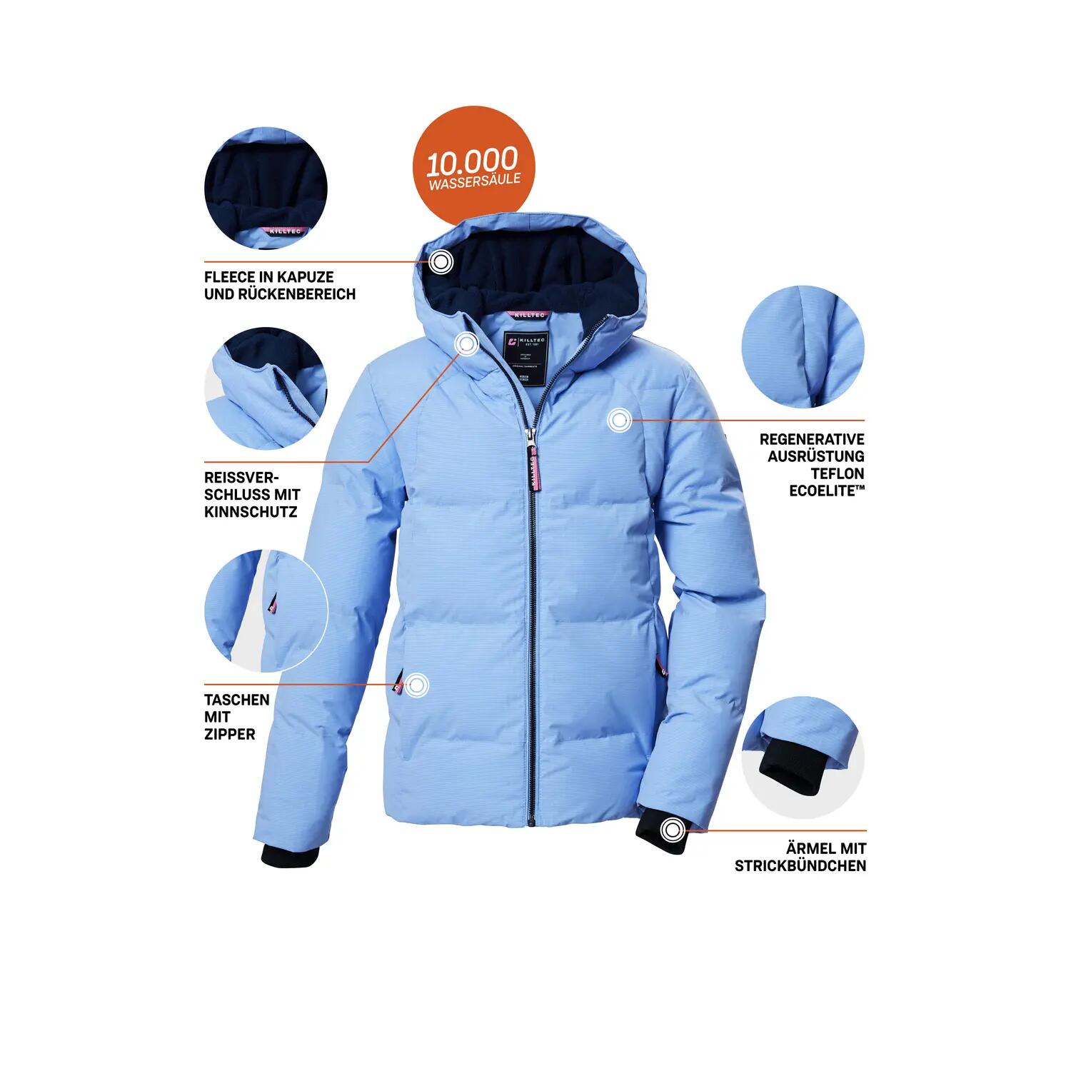 Kinder, Mädchen Steppjacke KOW 357 GRLS QLTD JCKT 11/12