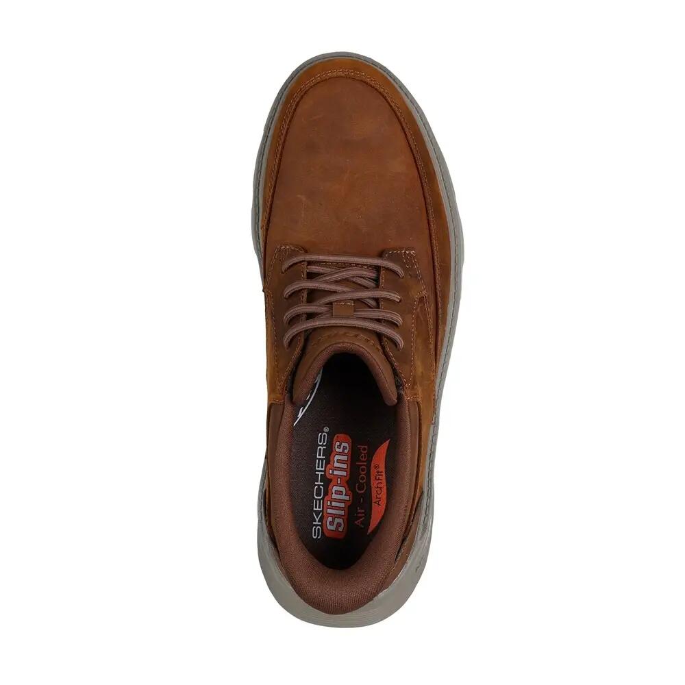 Skechers Slip-ins Arch Fit Marrón - Zapatos Cómodos Hombre 4/7