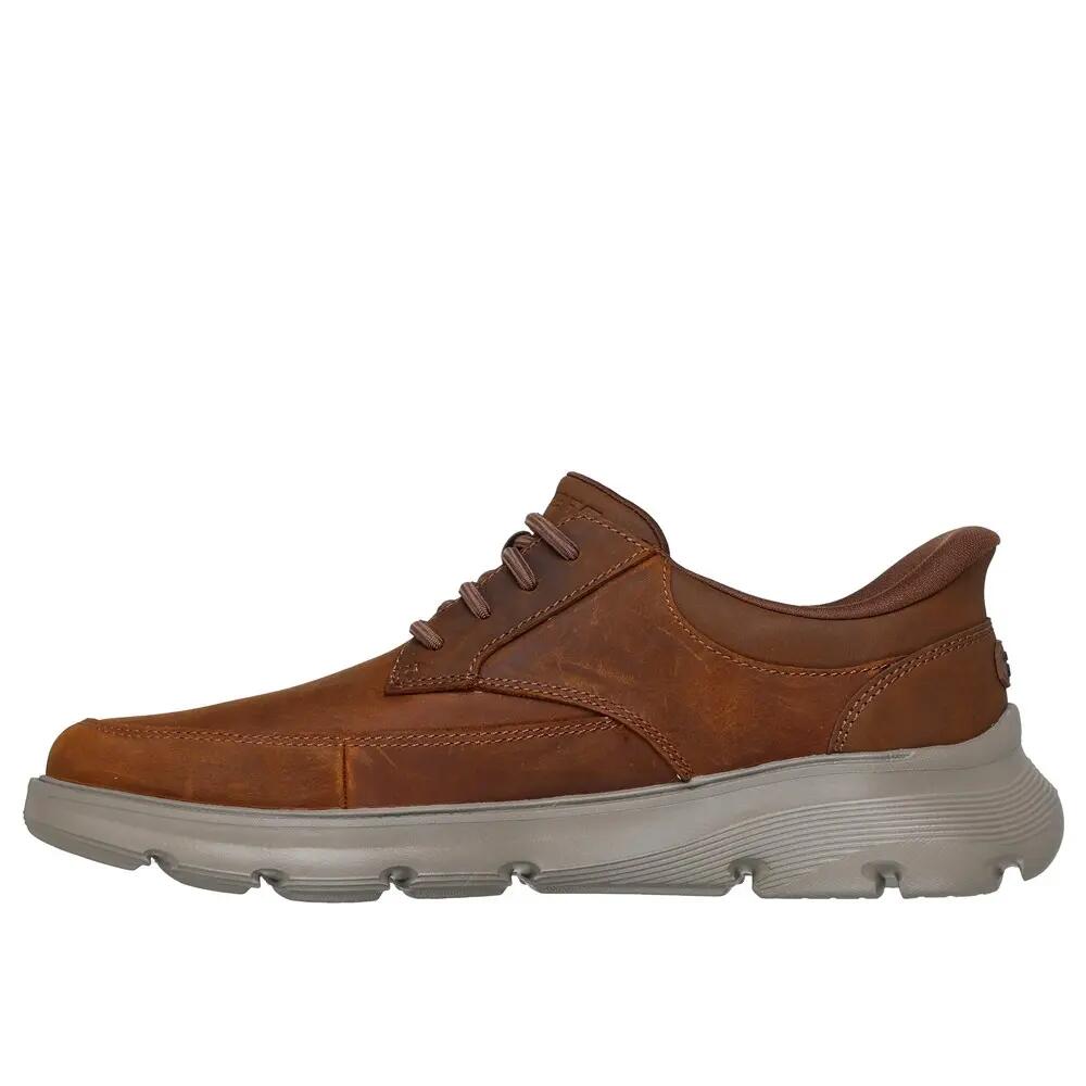 Skechers Slip-ins Arch Fit Marrón - Zapatos Cómodos Hombre 3/7