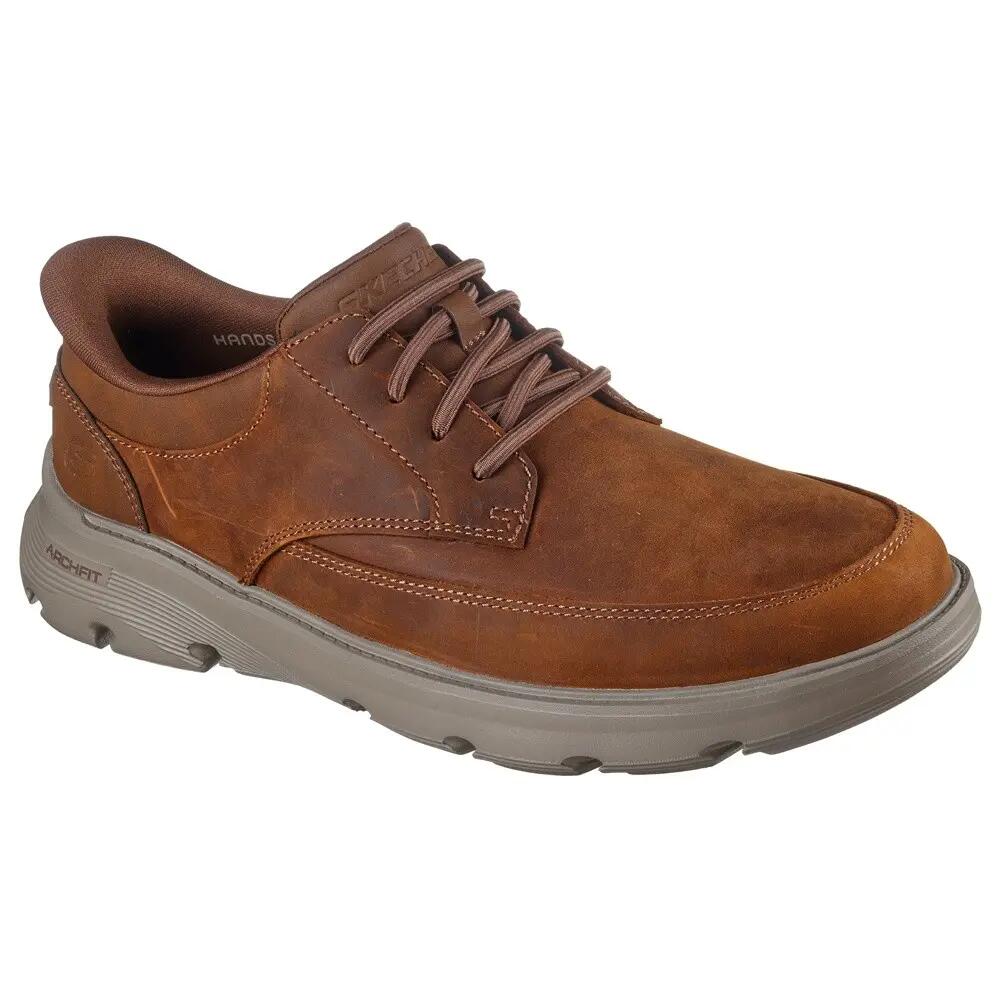 Skechers Slip-ins Arch Fit Marrón - Zapatos Cómodos Hombre 2/7