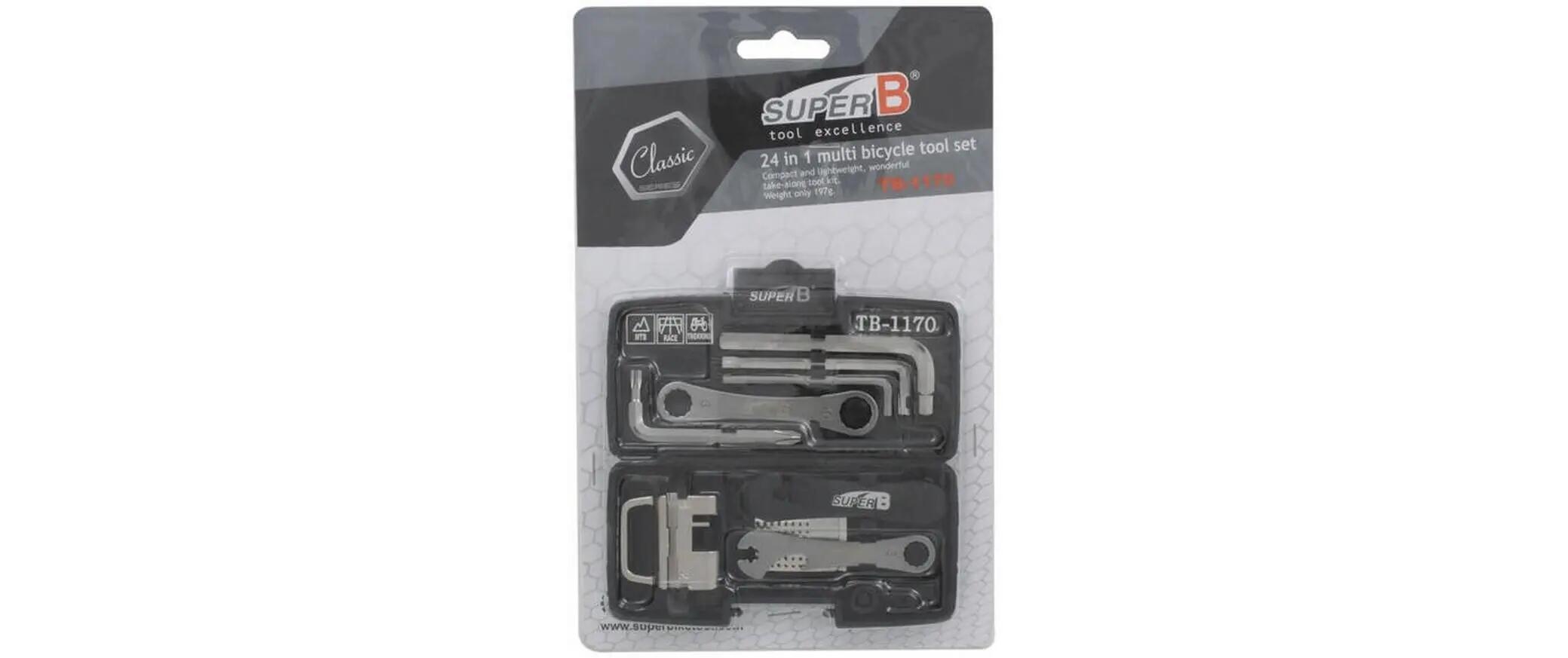 Super B Multitool TB-1170 Bike Tool Set 24 in 1 3/3