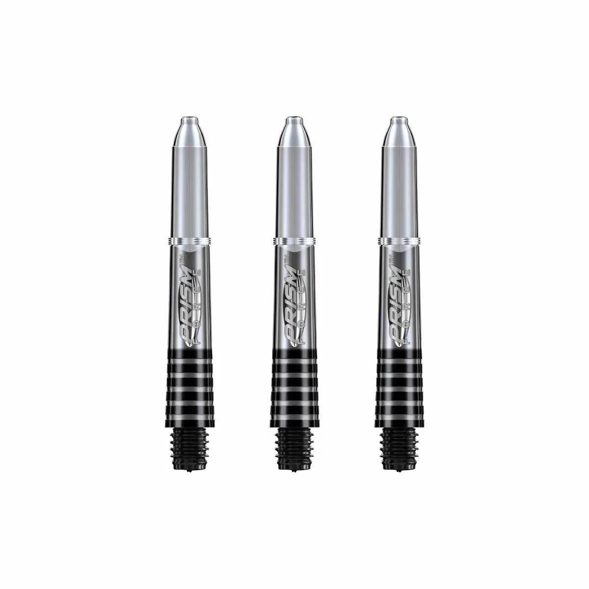 Winmau Prism Force Shaft Short 37mm Rosso 3 pezzi 7/7