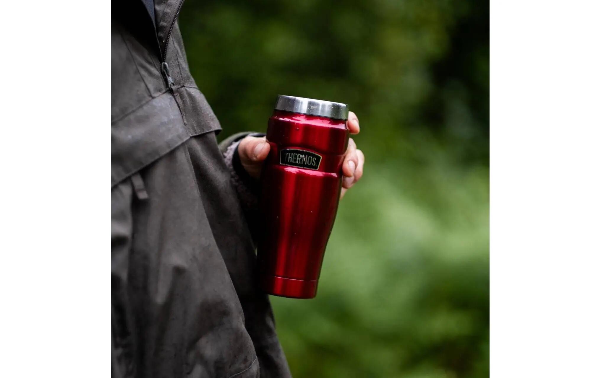 Thermos Stainless King Travel Mug 470 ml Cranberry 3/5