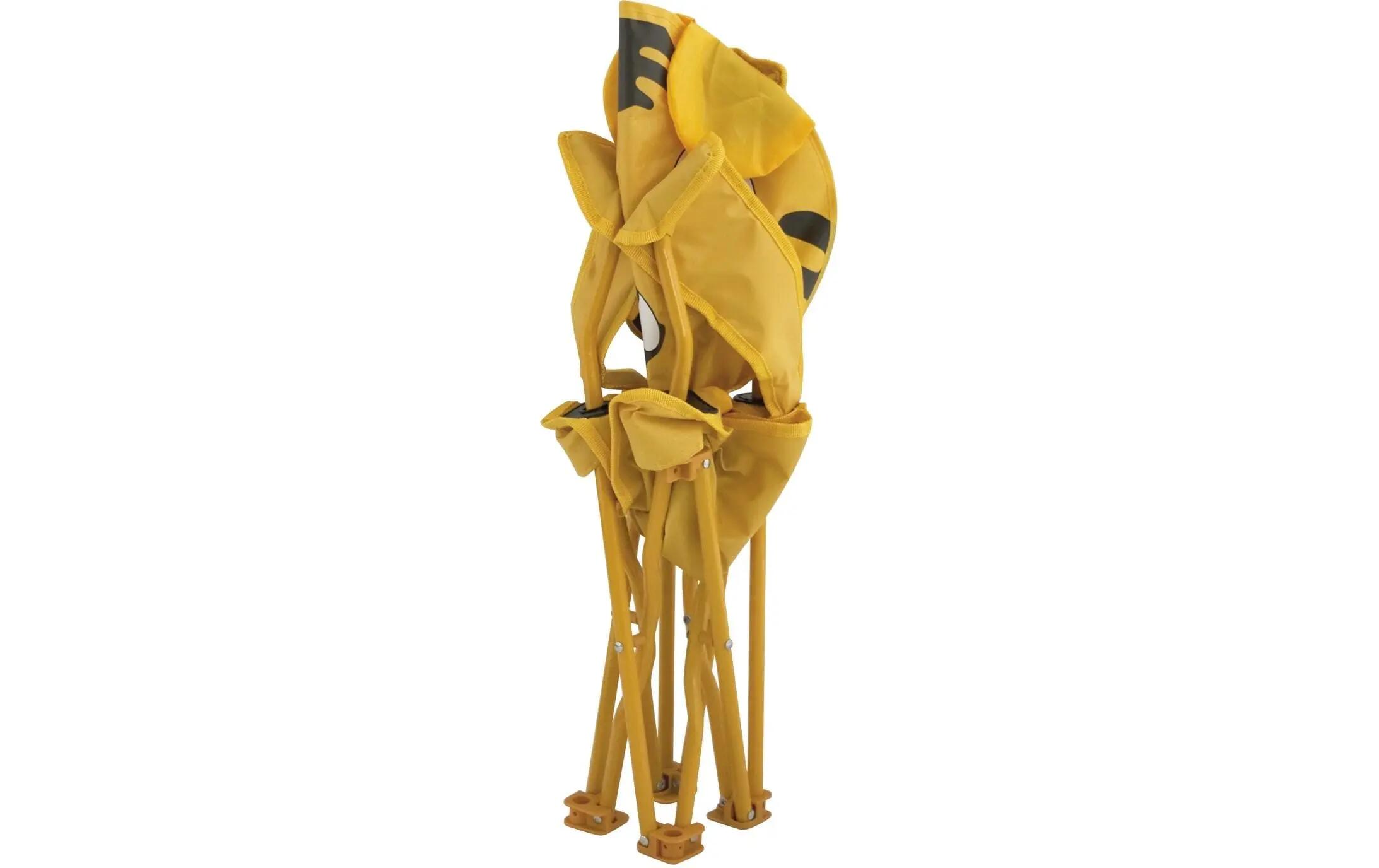 Sedia da campeggio Eurotrail Ardeche Animal Giallo 2/4