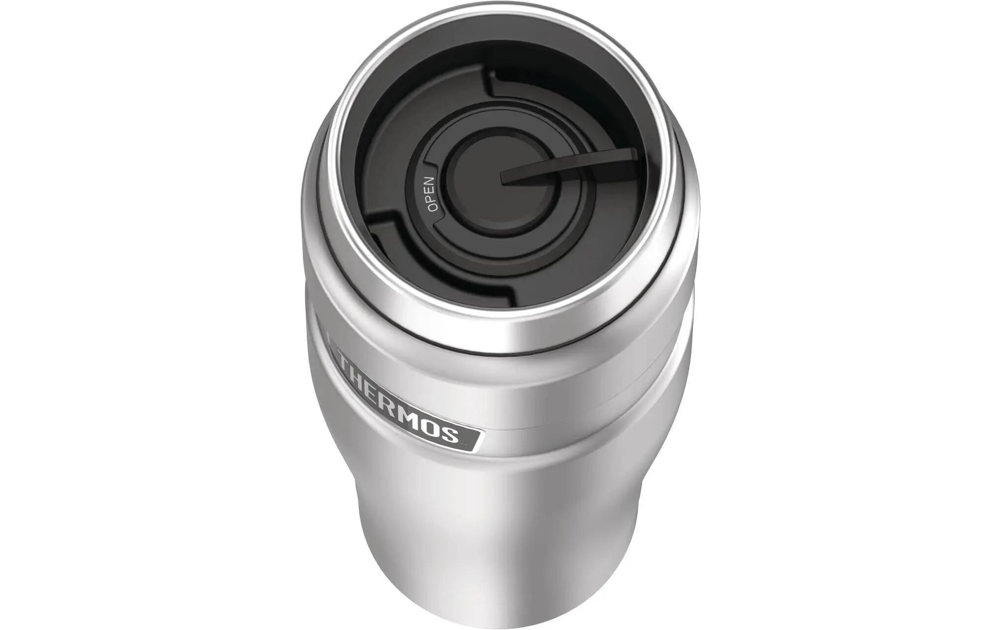 Gobelet 0,47L isolant voiture café camping inox 2/5