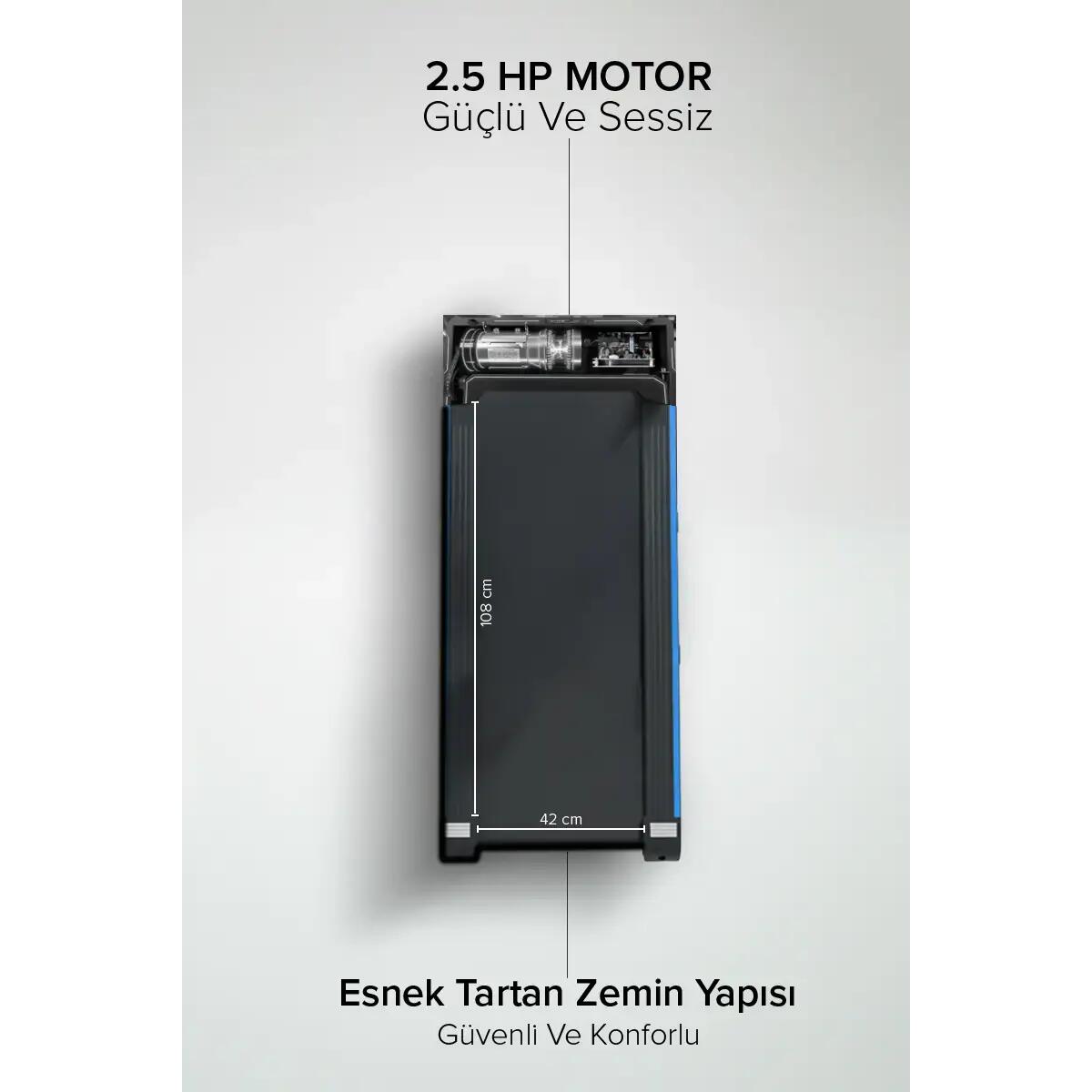 PROFORCE  PASİFİK/ HERCULES KOŞU BANDI 2,50 HP Motor Gücü