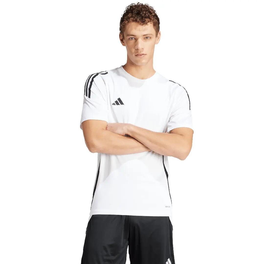 T-shirt Mannelijk Adidas Tiro 24 Wit 3/7