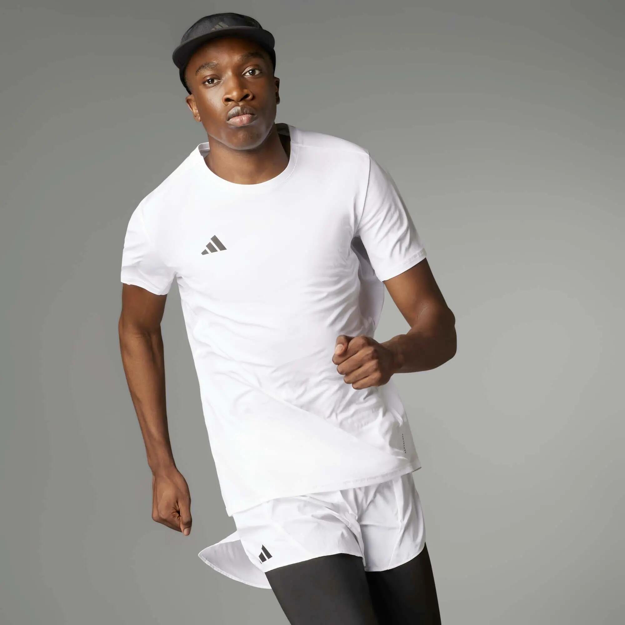 T-Shirt Adidas Sport Adizero E Tee Adulte 2/7