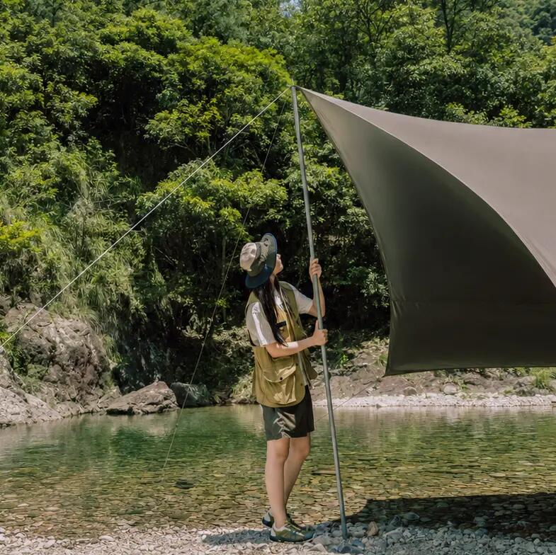Cloud Skies Tarp Lite Giant Tarp 26 m² für 8-18 Personen 5/9