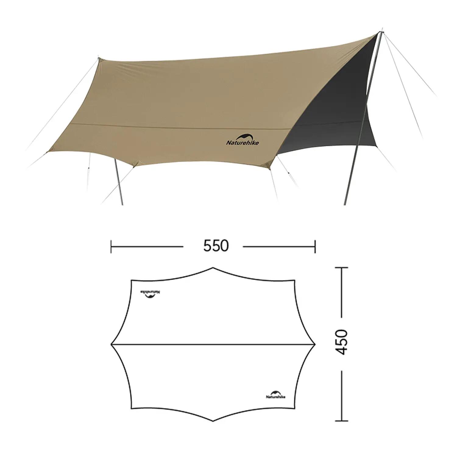 Cloud Skies Tarp Lite Giant Tarp 26 m² für 8-18 Personen 2/9