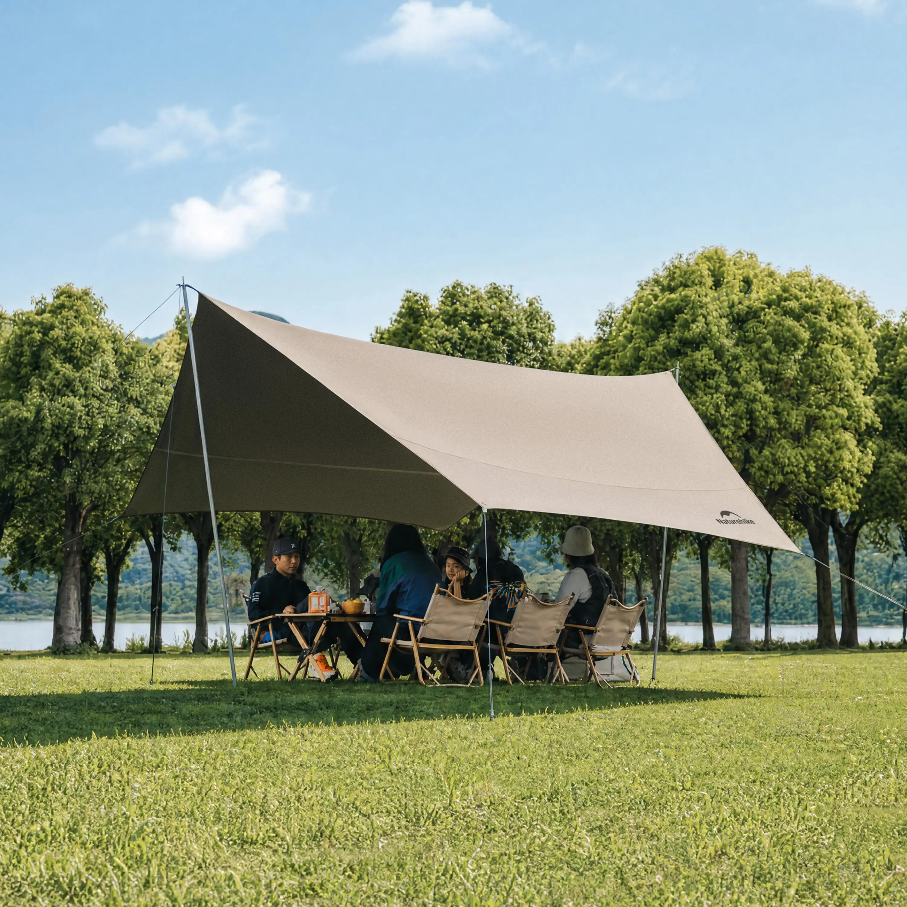 Tarp Hexagon XL tarp 22 m² voor 6-10 personen 5/11
