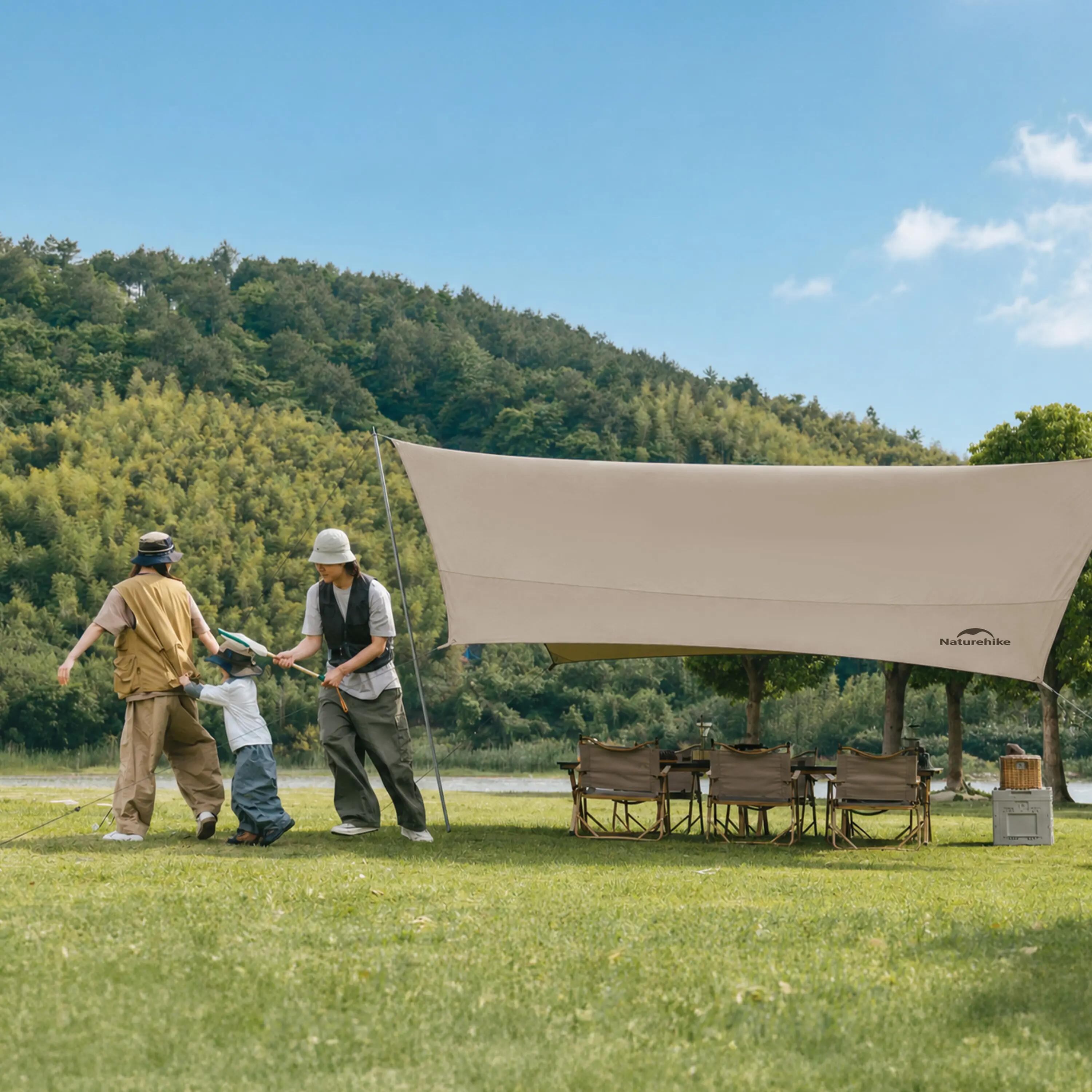 Tarp Hexagon XL tarp 22 m² voor 6-10 personen 4/11