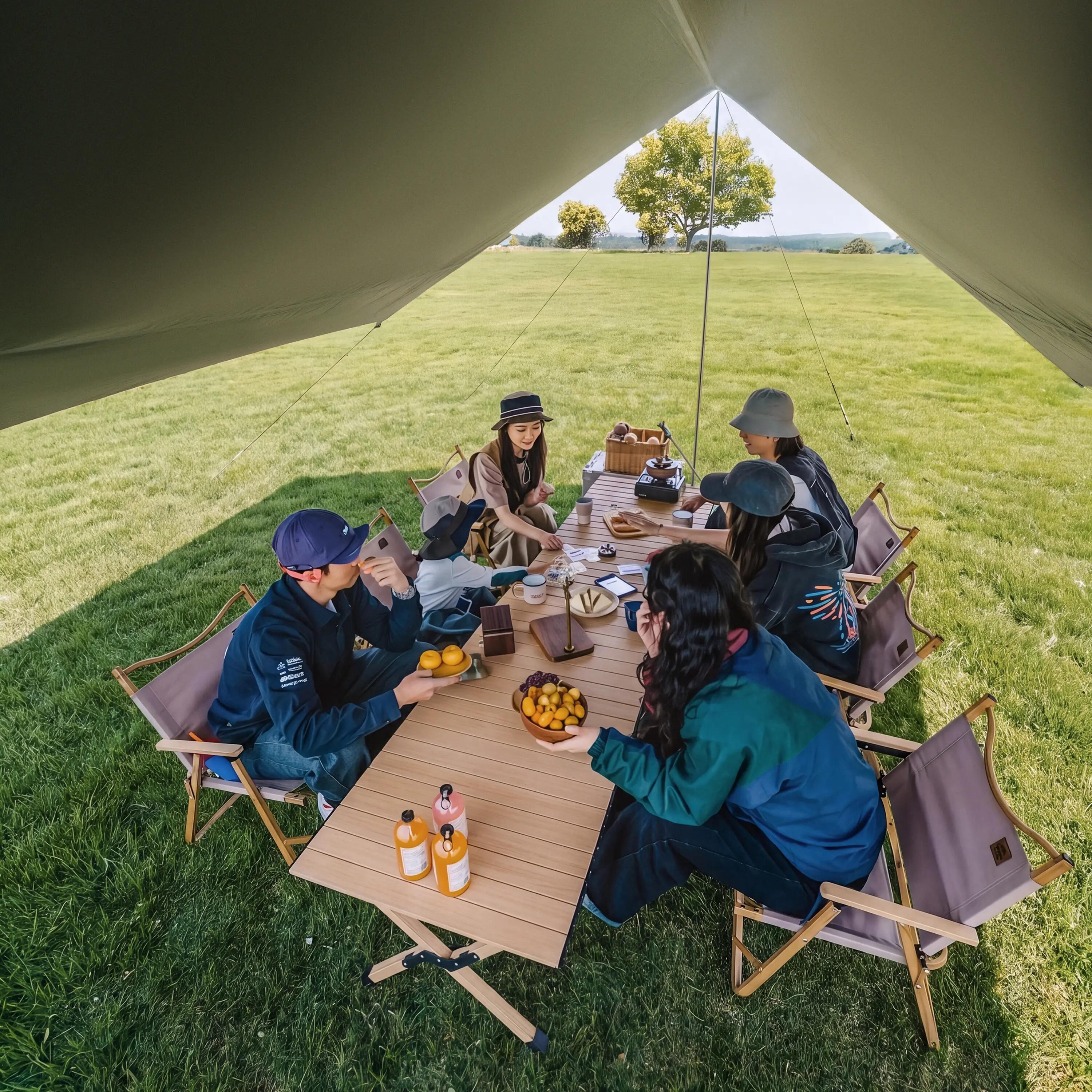 Tarp Hexagon XL tarp 22 m² voor 6-10 personen 3/11
