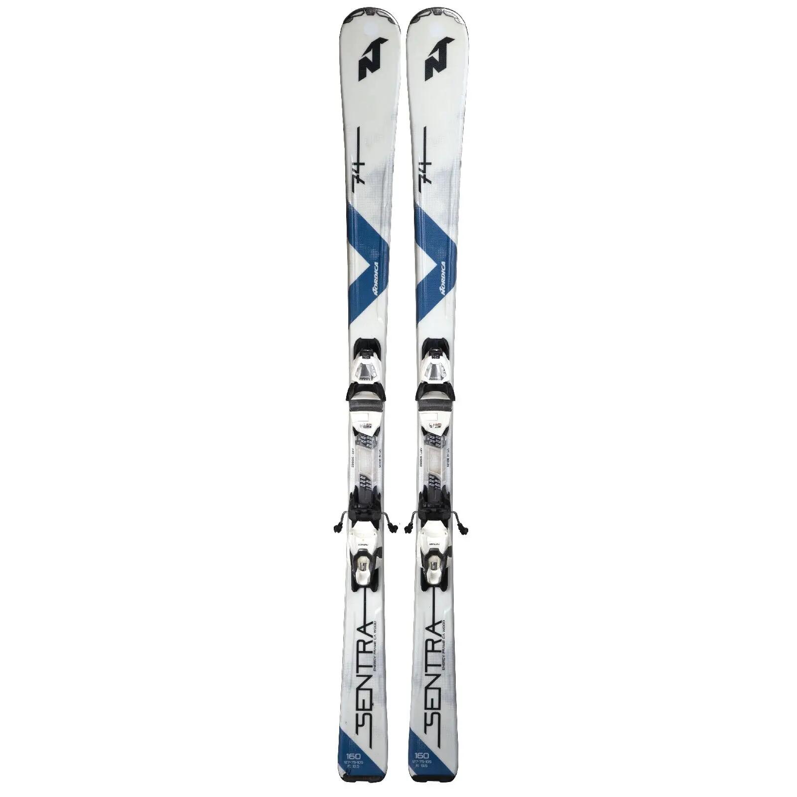 RECONDITIONNE - Ski Nordica Sentra 74 + Fixations 2/4