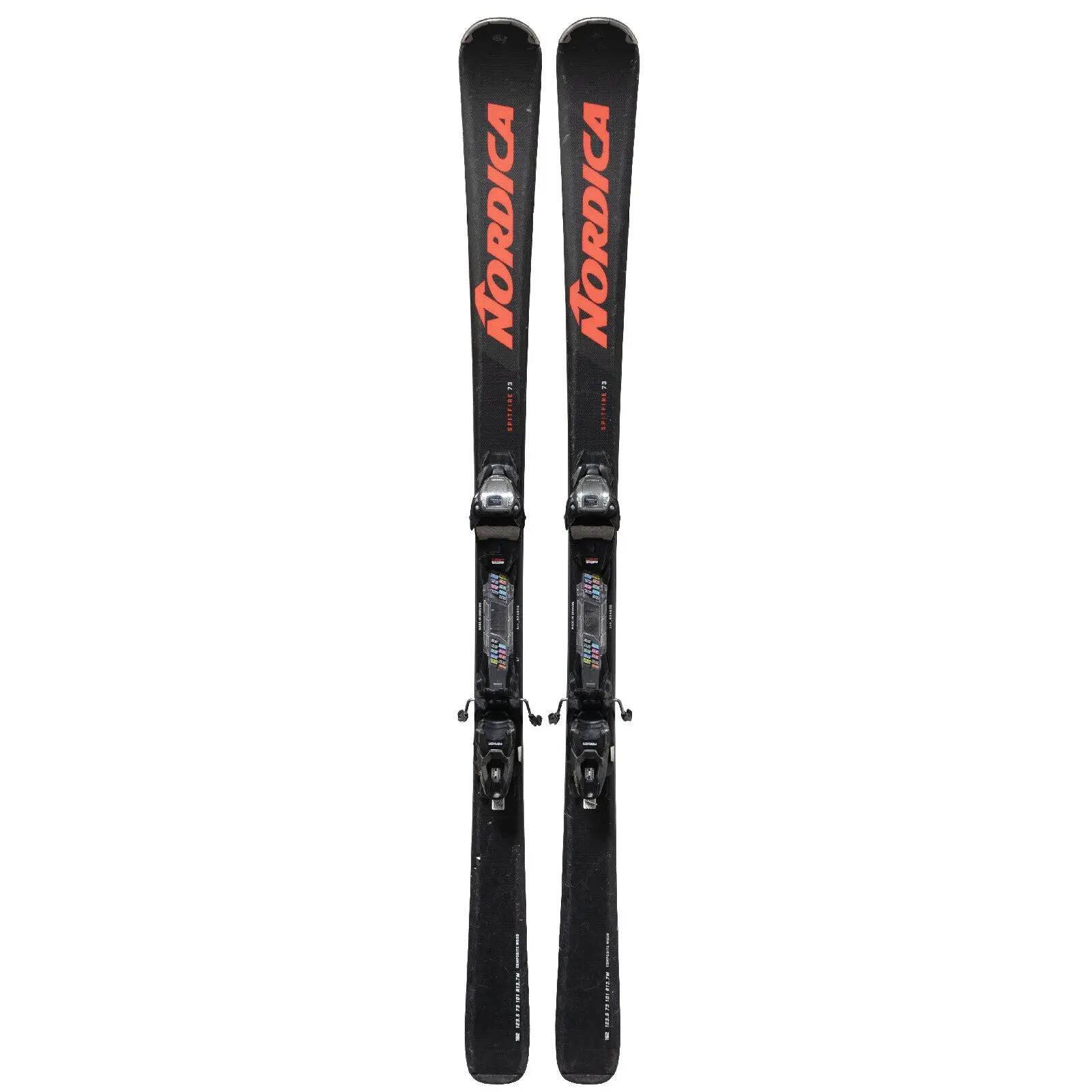 RECONDITIONNE - Ski Nordica Spitfire 73 + Fixations 2/4