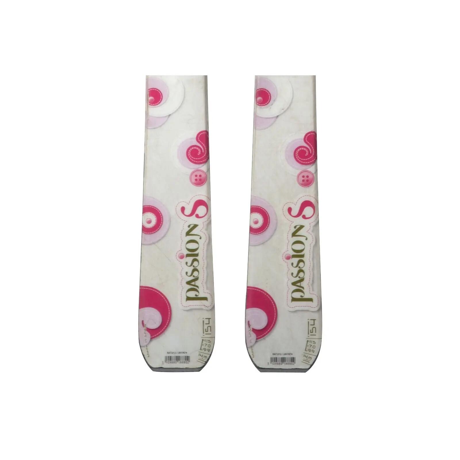 RECONDITIONNE - Ski Rossignol Passion S + Fixations 4/4