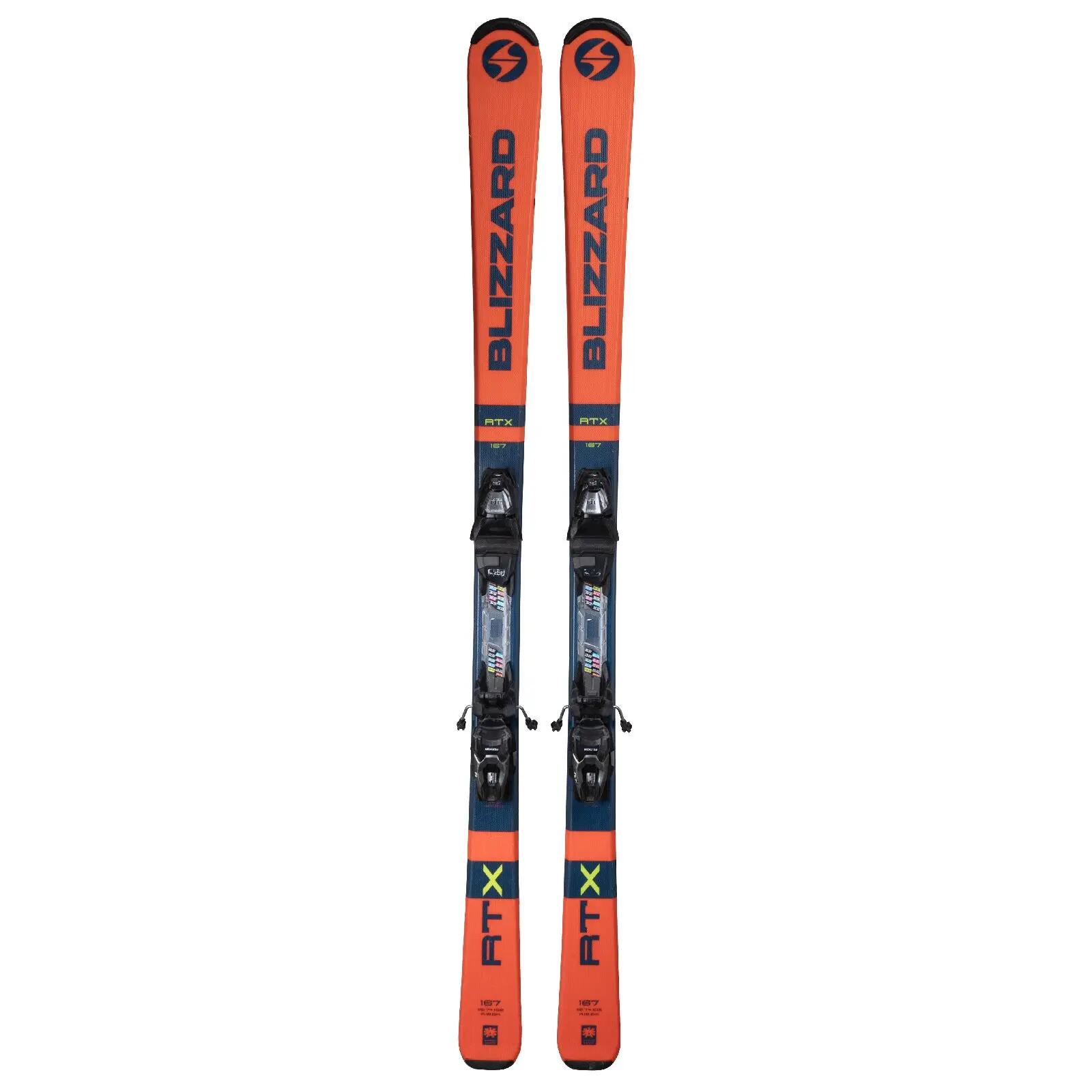 RECONDITIONNE - Ski Blizzard Rtx + Fixations 2/4