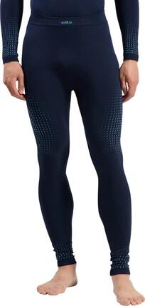 Odlo Performance Warm donkerblauwe basislagenpanty voor heren