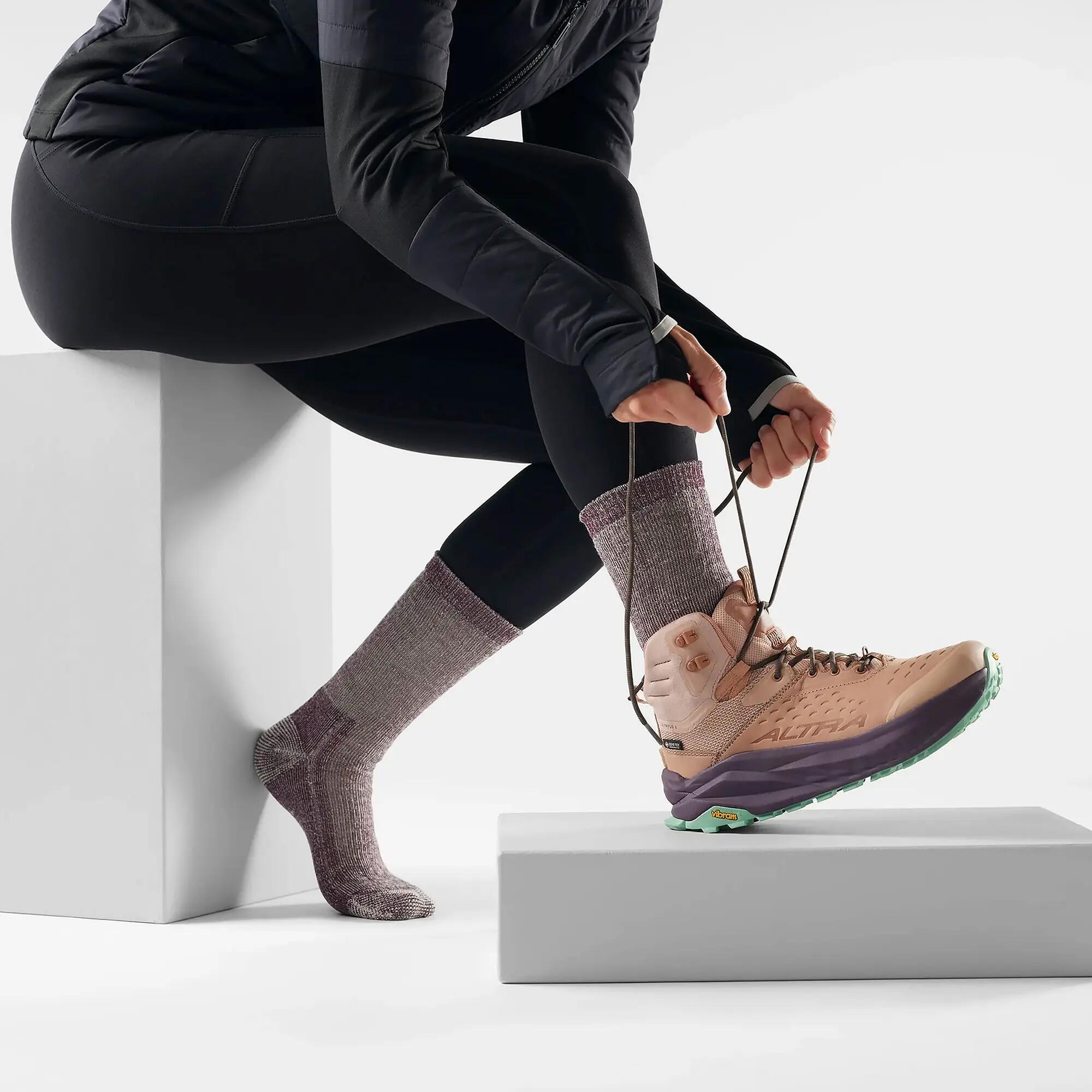 Smartwool - Chaussettes randonnée femme Classic Crew rembourrage intégral 3/5