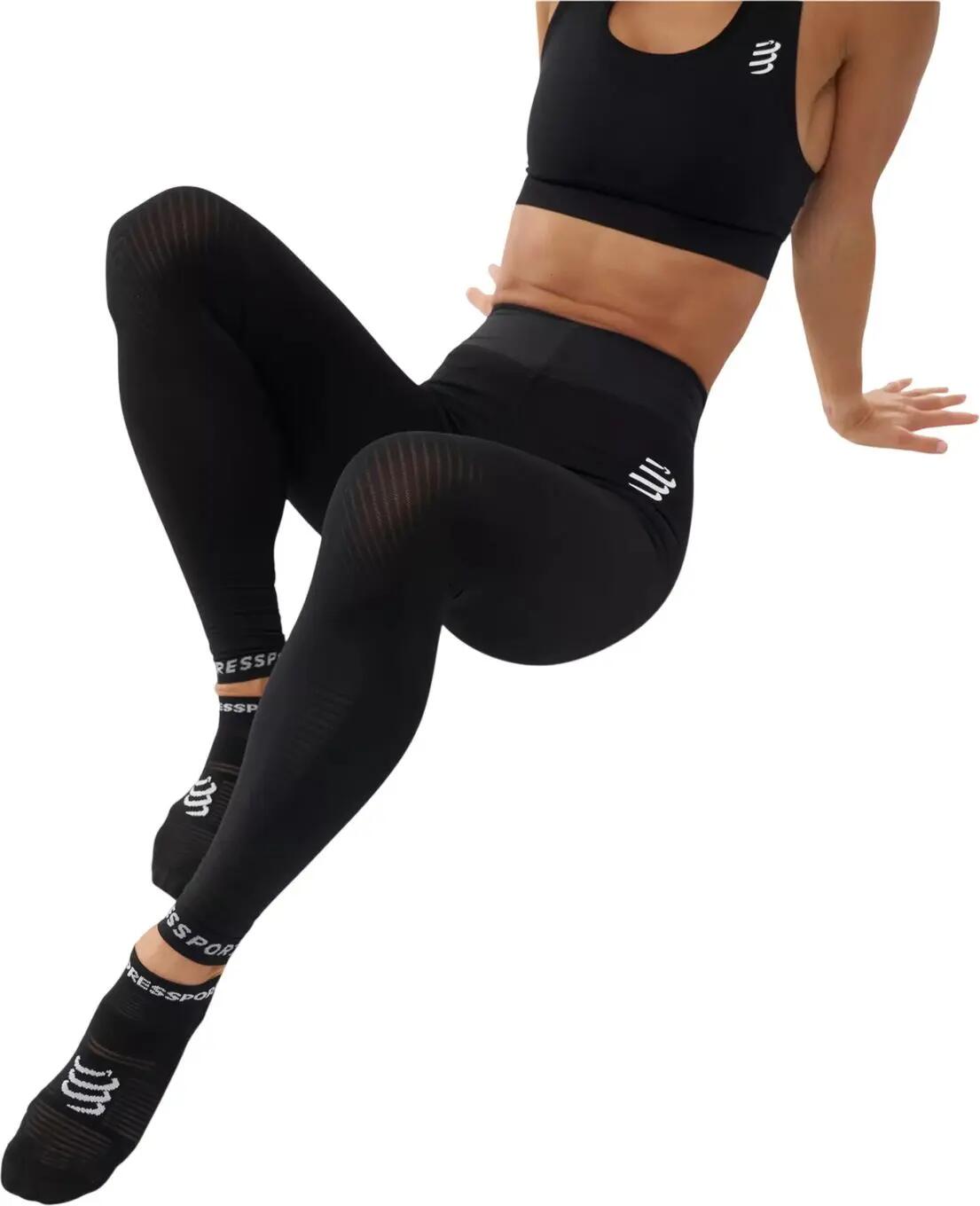 Collant de Compression Compressport Recovery Noir Femme 5/5