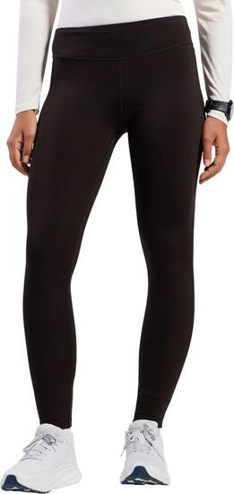 Collant Running Odlo Essential Warm Espresso Femme