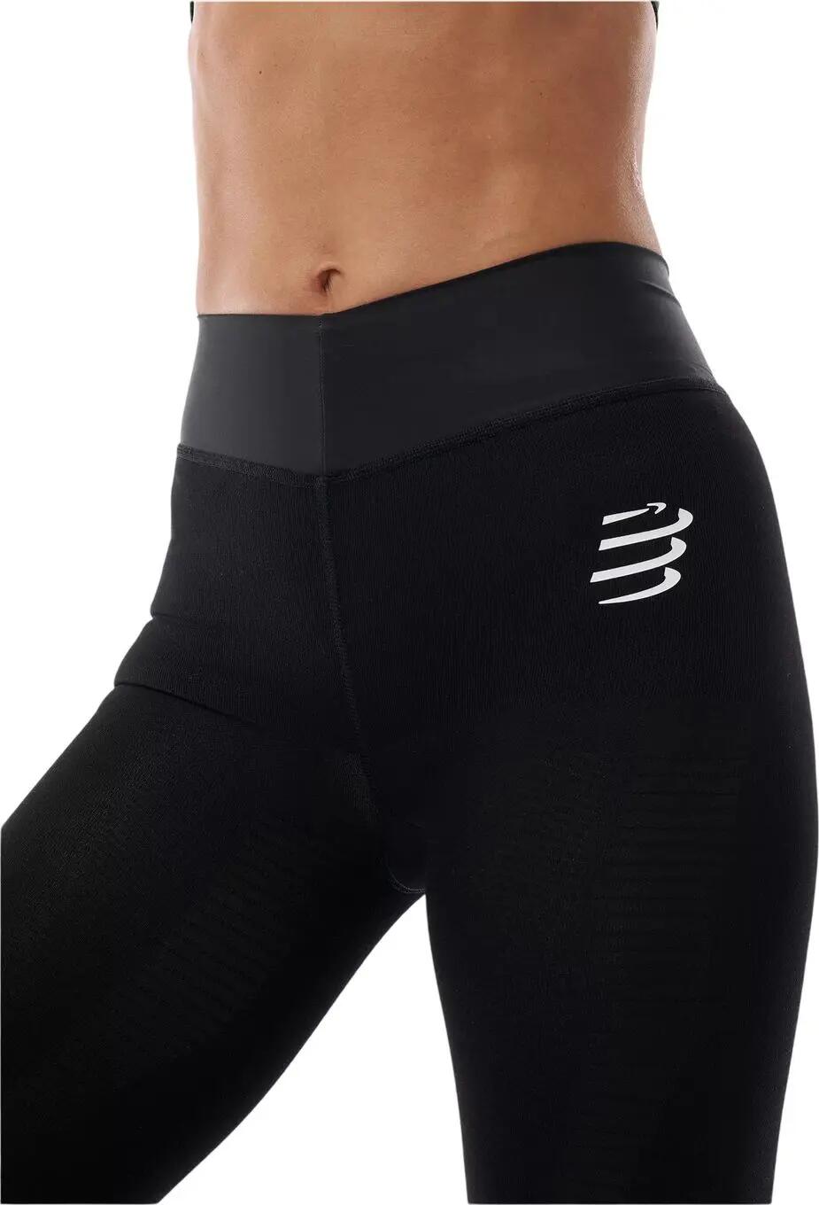 Collant de Compression Compressport Recovery Noir Femme 3/5