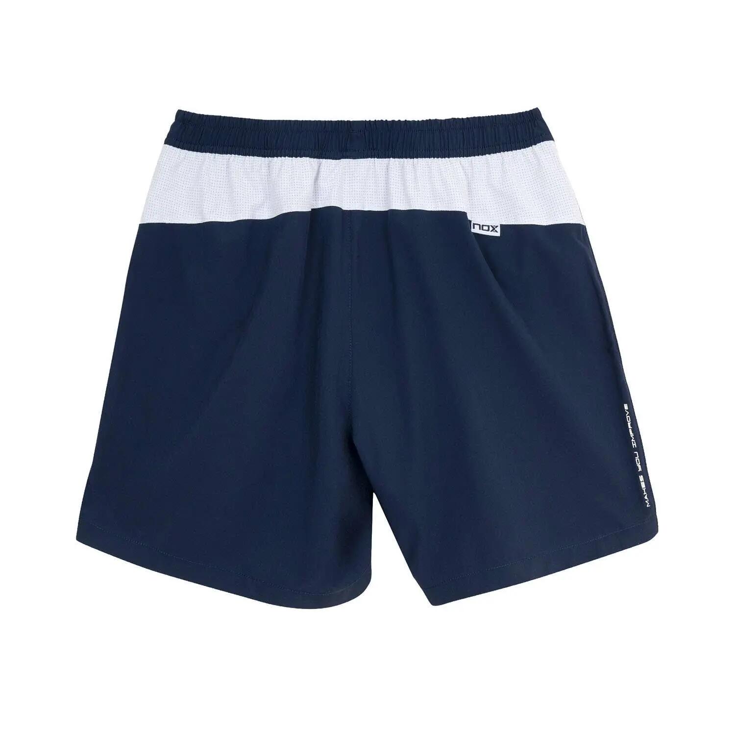 NOX TEAM Navyblau Padel-Shorts 3/6