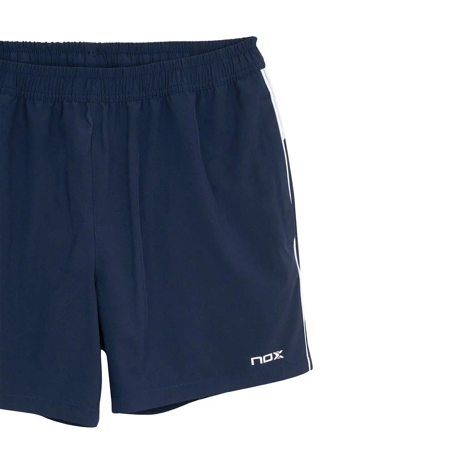 NOX TEAM Navyblau Padel-Shorts 2/6