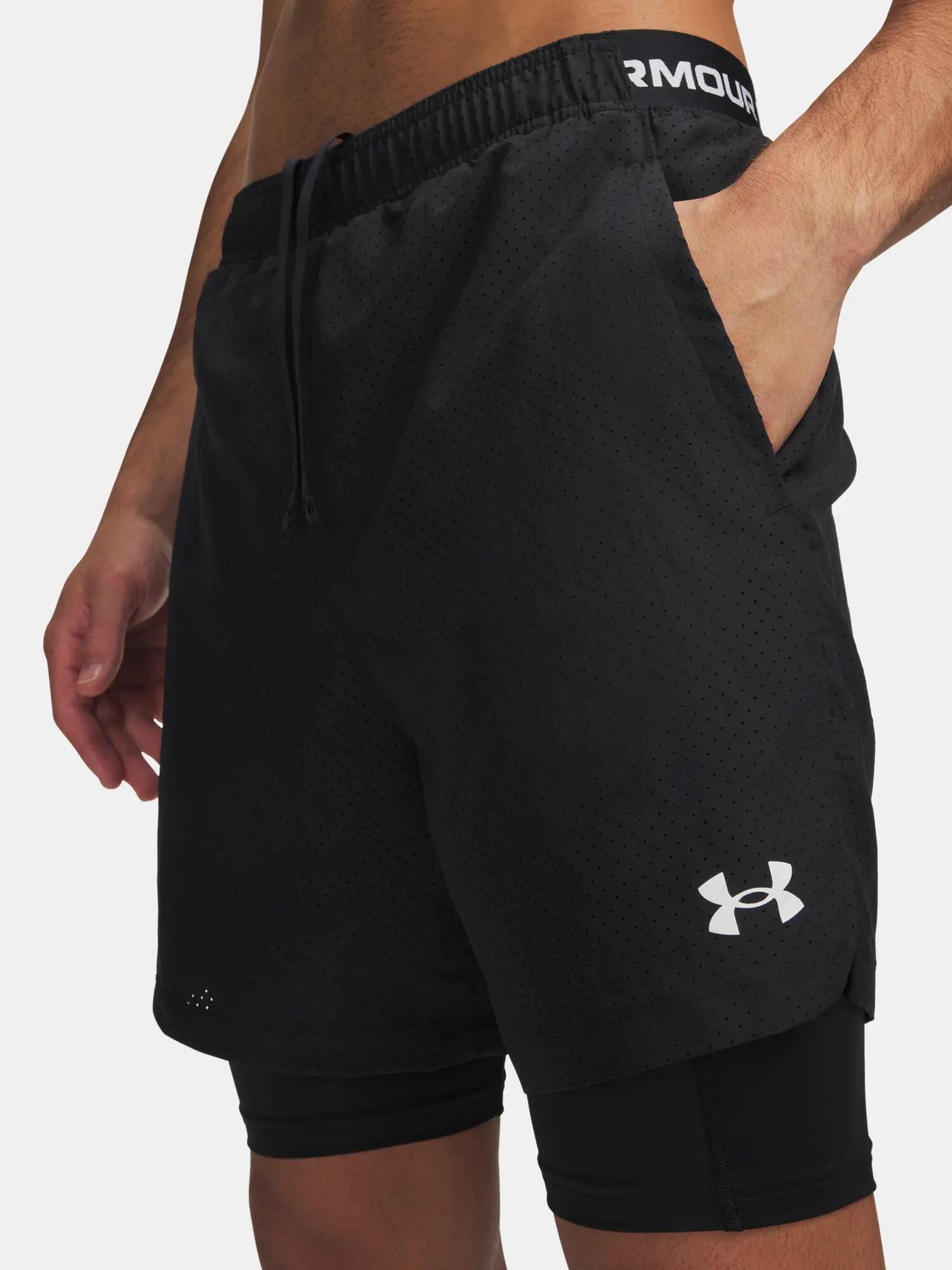 Pantalones cortos de hombre Under Armour UA Vanish Wven Short 2.0 2n1 3/4