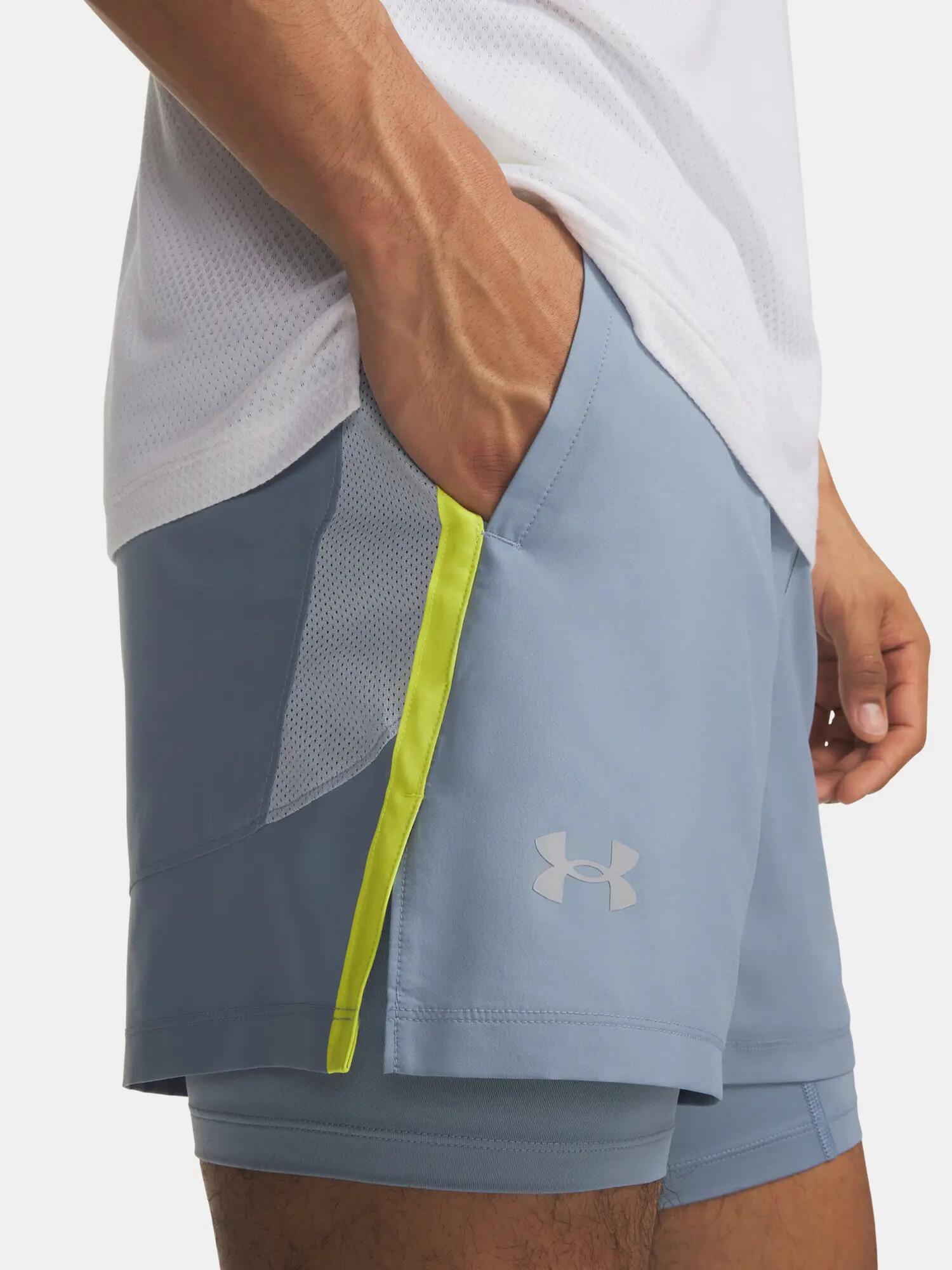 Short de running pour homme Under Armour Launch 5" 2IN1 Shorts 3/5
