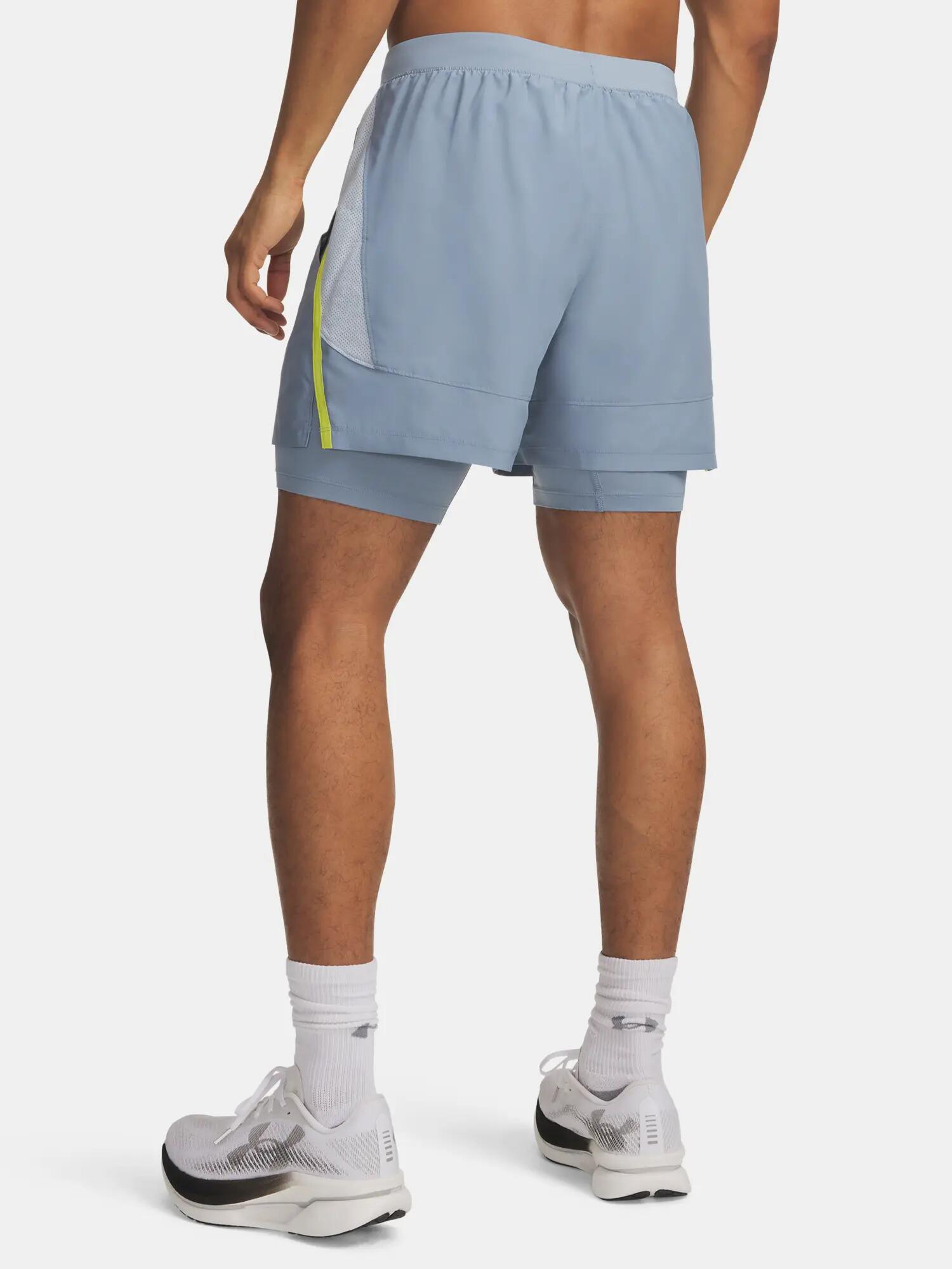 Short de running pour homme Under Armour Launch 5" 2IN1 Shorts 2/5