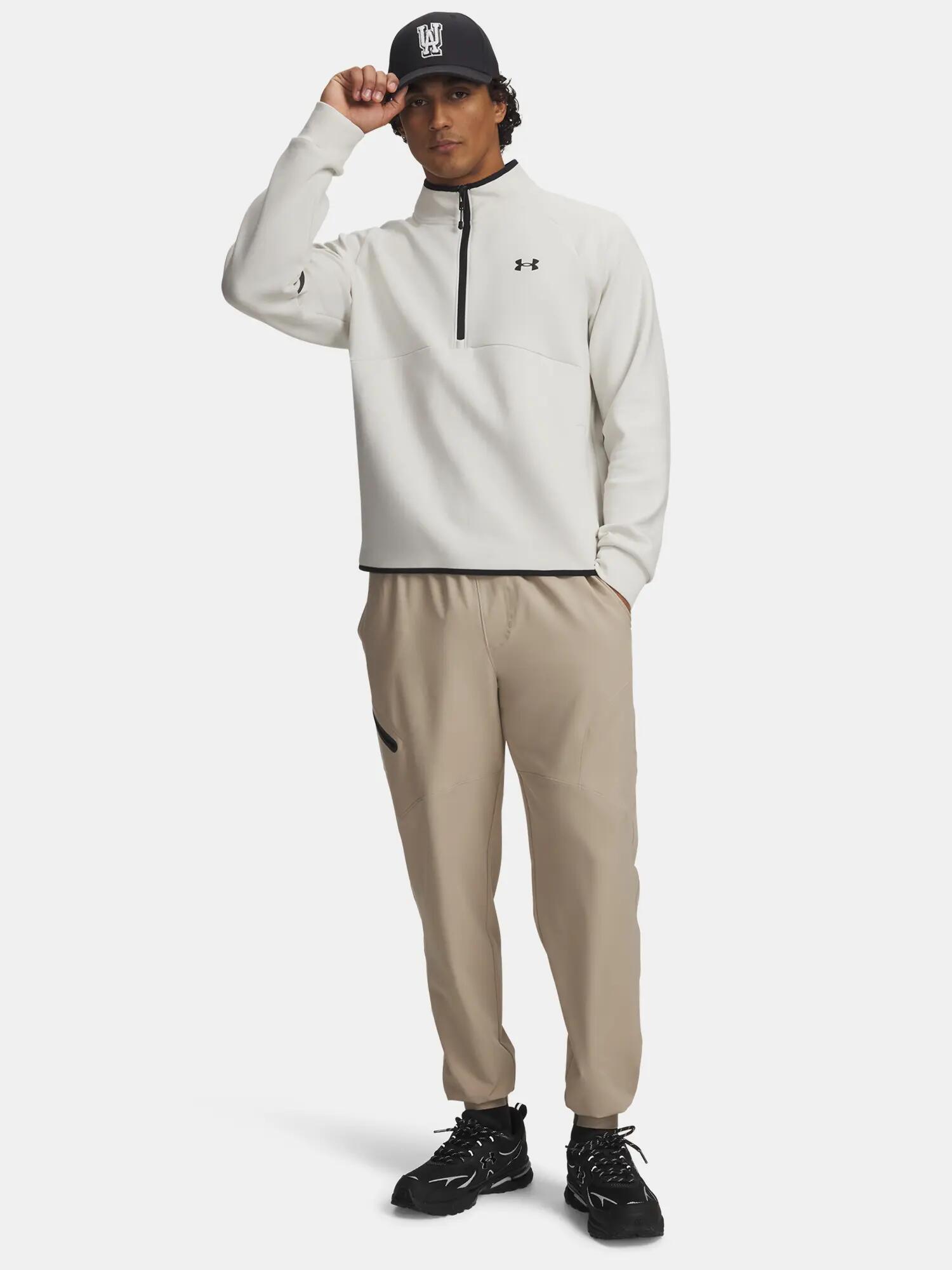 Férfi Under Armour UA Unstoppable Woven Jogger-BRN melegítőnadrág 4/4