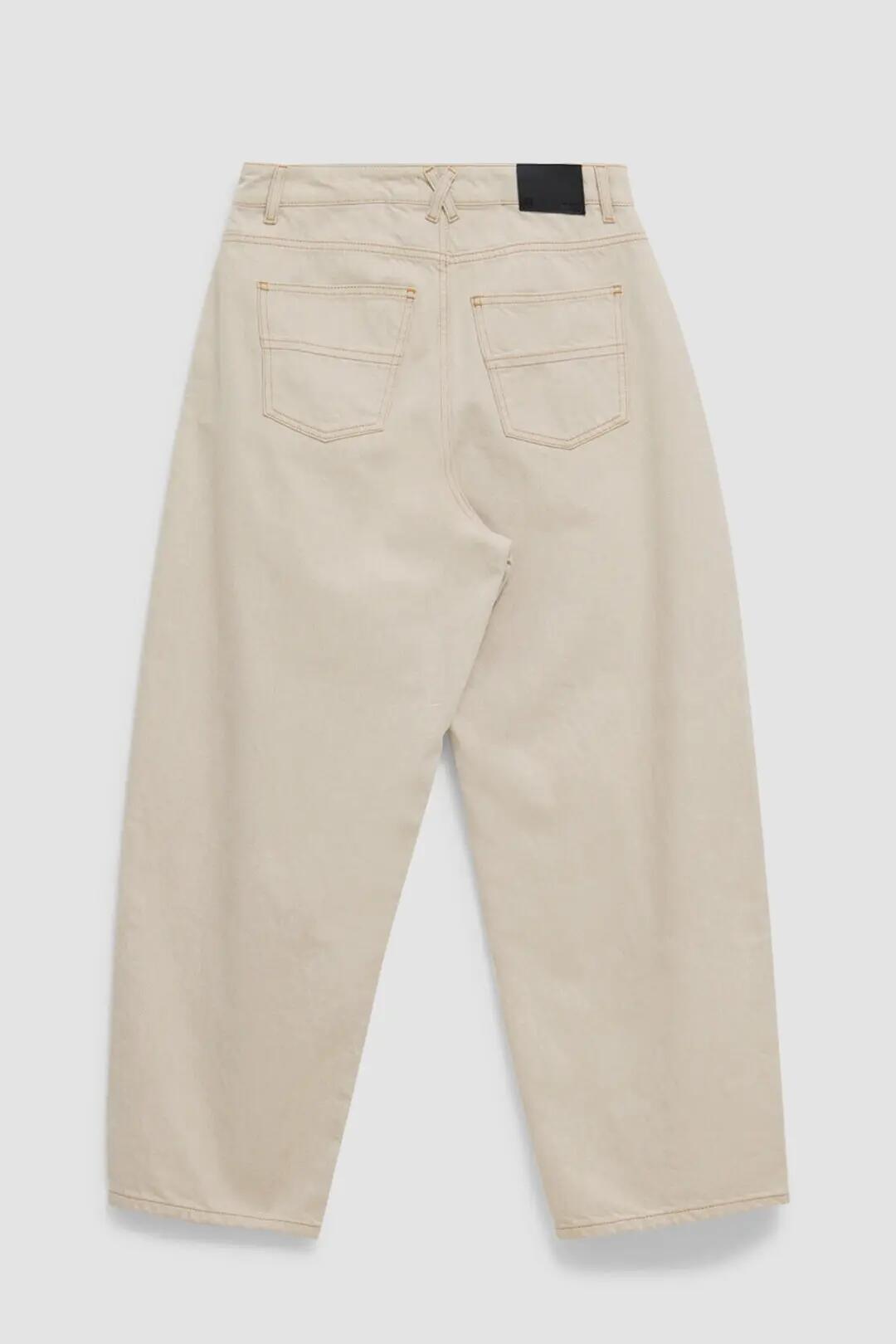 Pantalón Straight Blue Banana de 100% Algodón Orgánico Bonus Camel 2/2